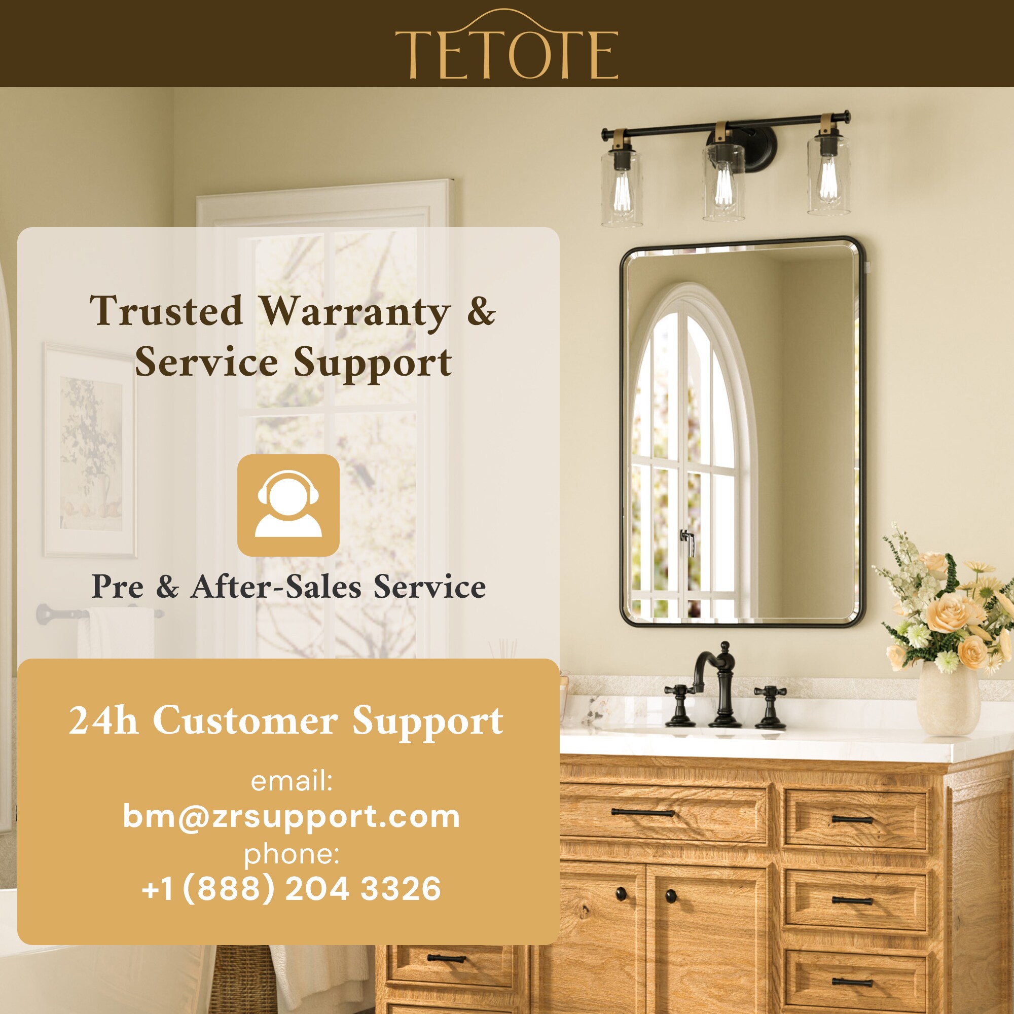TETOTE LSC-TE-6030BK-B82 Framed-Bath-Mirrors - View #13