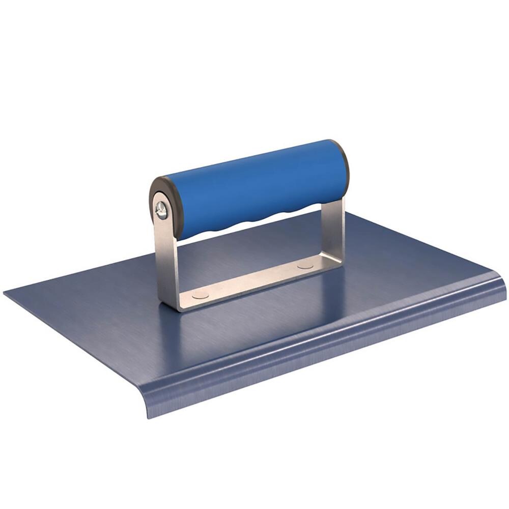 Bon Tool 22-733 9-in x 6-in Blue steel Concrete Edger with 0.375-in Radius