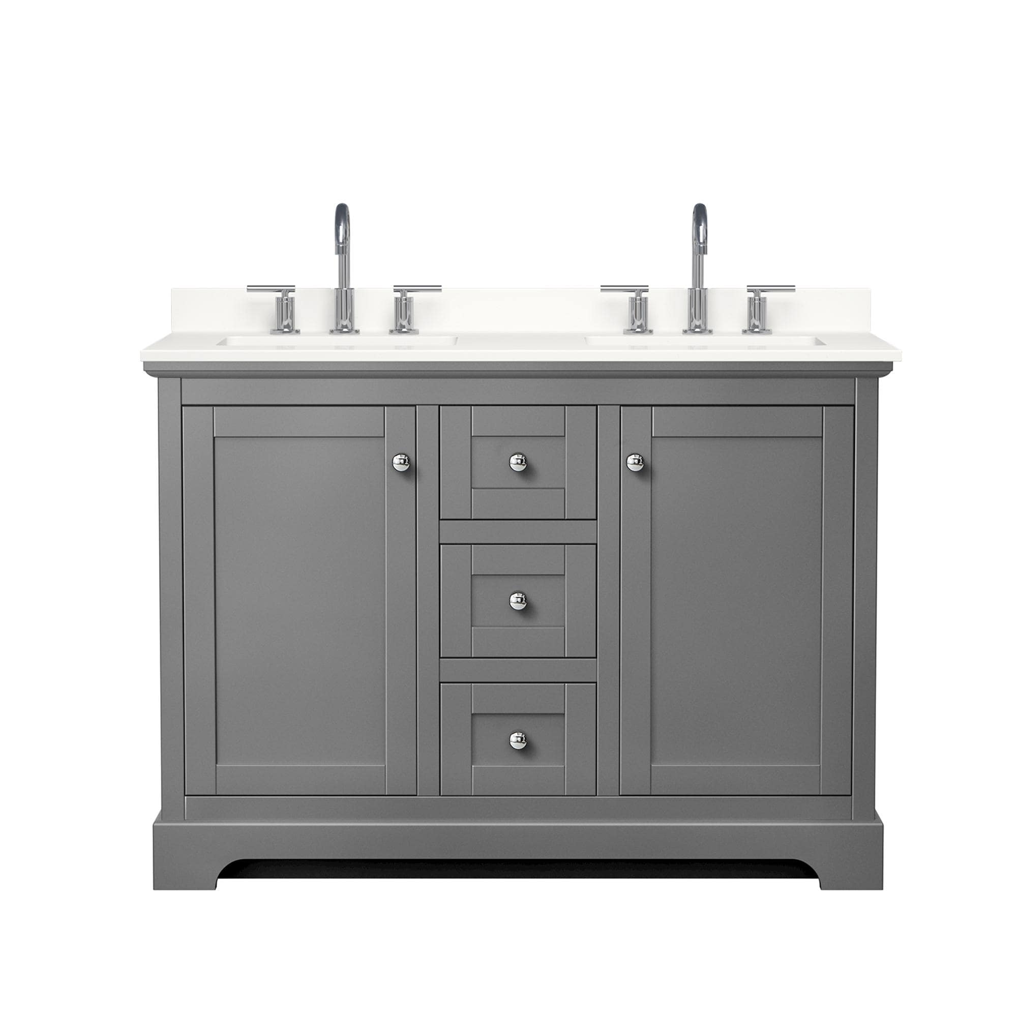 Wyndham Collection WCV232348DKGWQUS3MXX Bath-Vanity-Combo - View #2