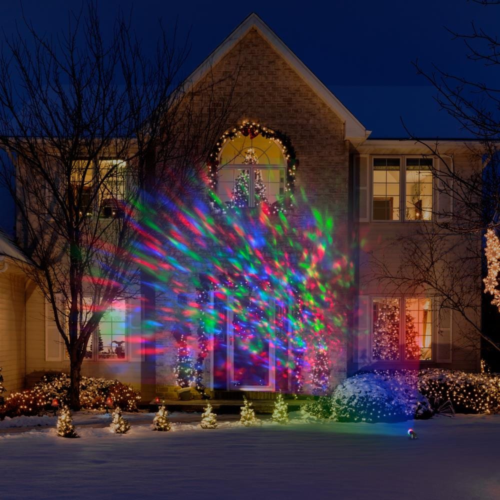 Projecteur de Noël LightShow Gemmy DEL intérieur/extérieur multicolore  110622