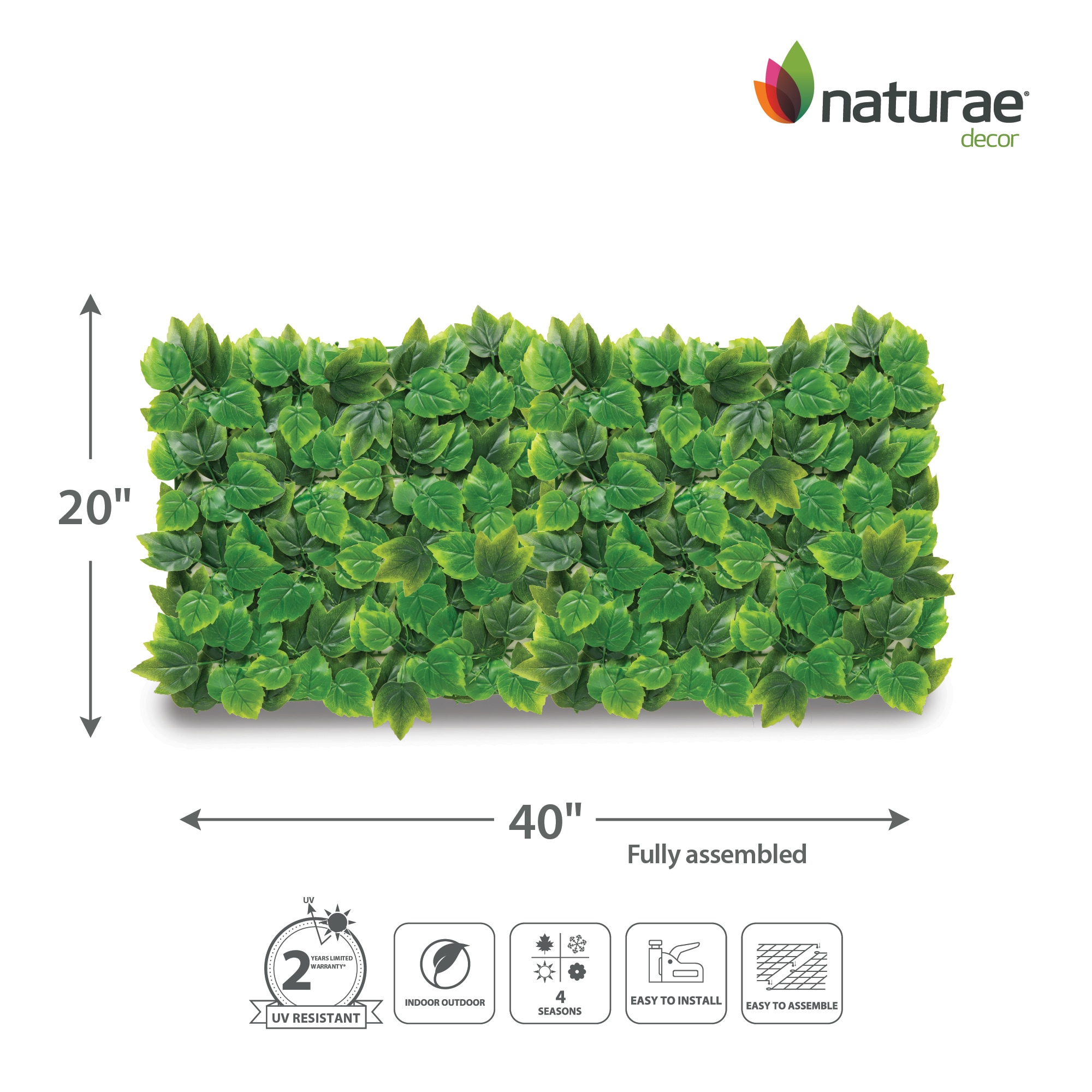naturae decor FPP2020-1400-2PC Garden-Trellis - View #3