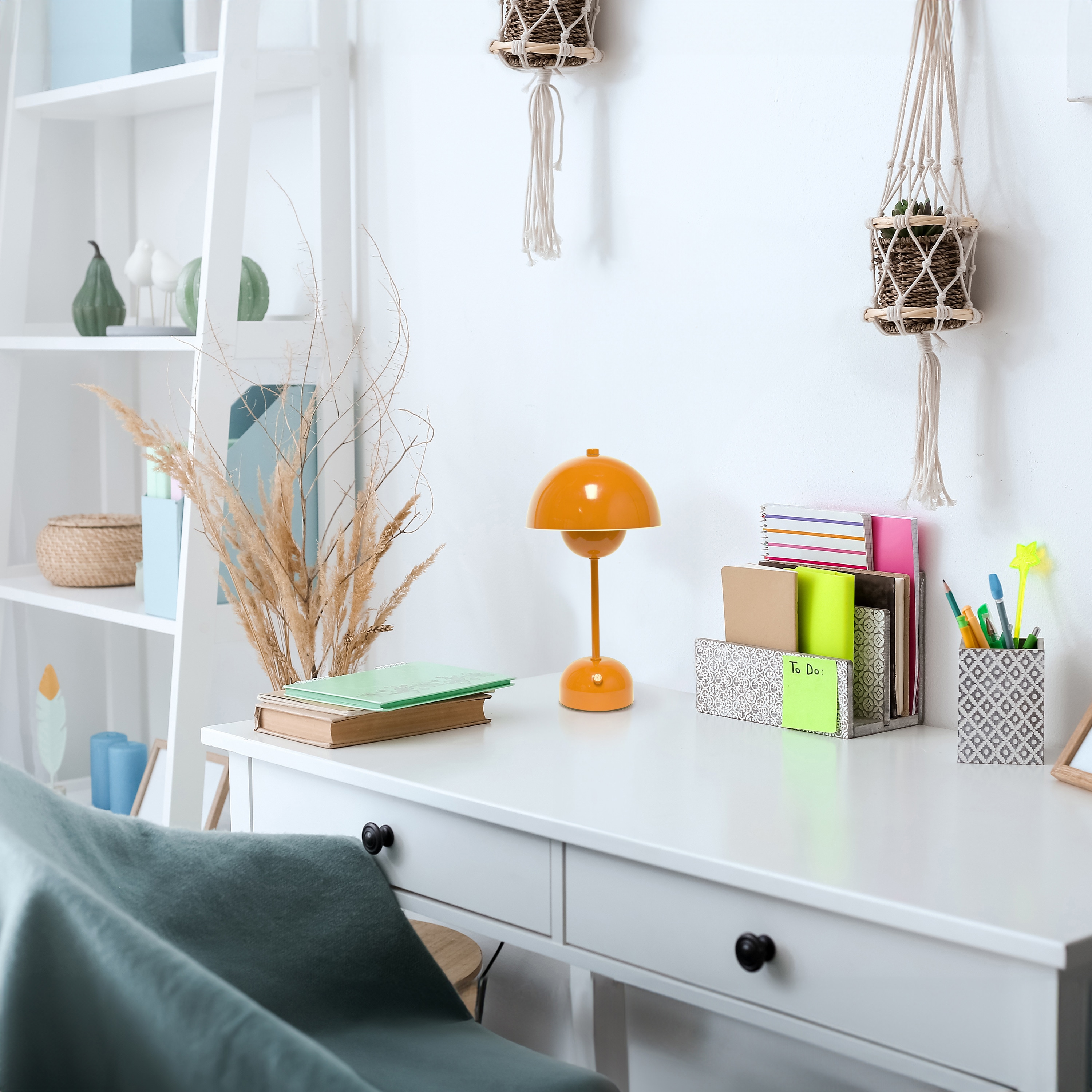 Simple Designs LD1069-ORG Desk-Table-Lamps - View #5