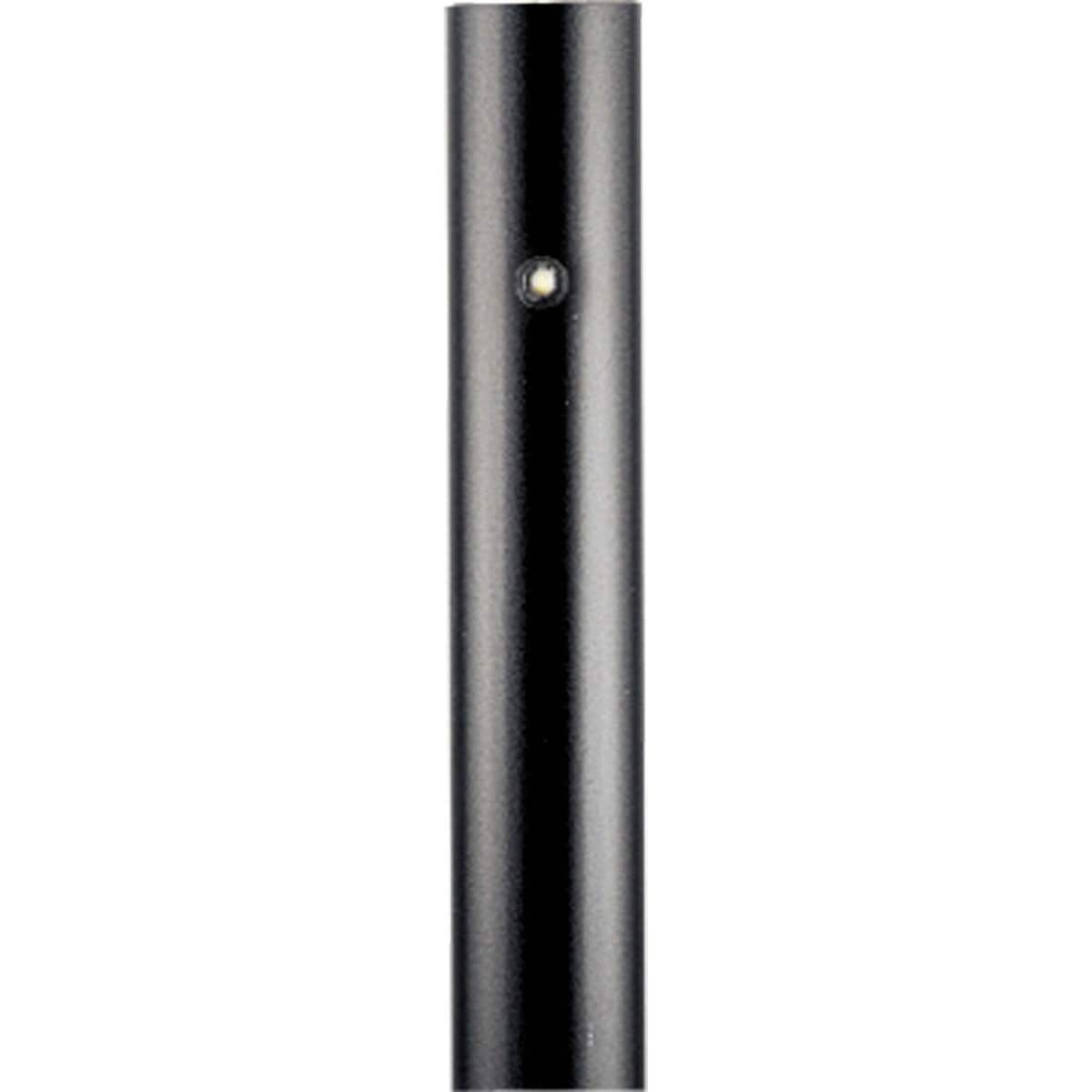 Progress Lighting P5390-31PC 84-in Matte Black Traditional Outdoor Pole with Dusk-to Dawn Sensor Photocell Sensor