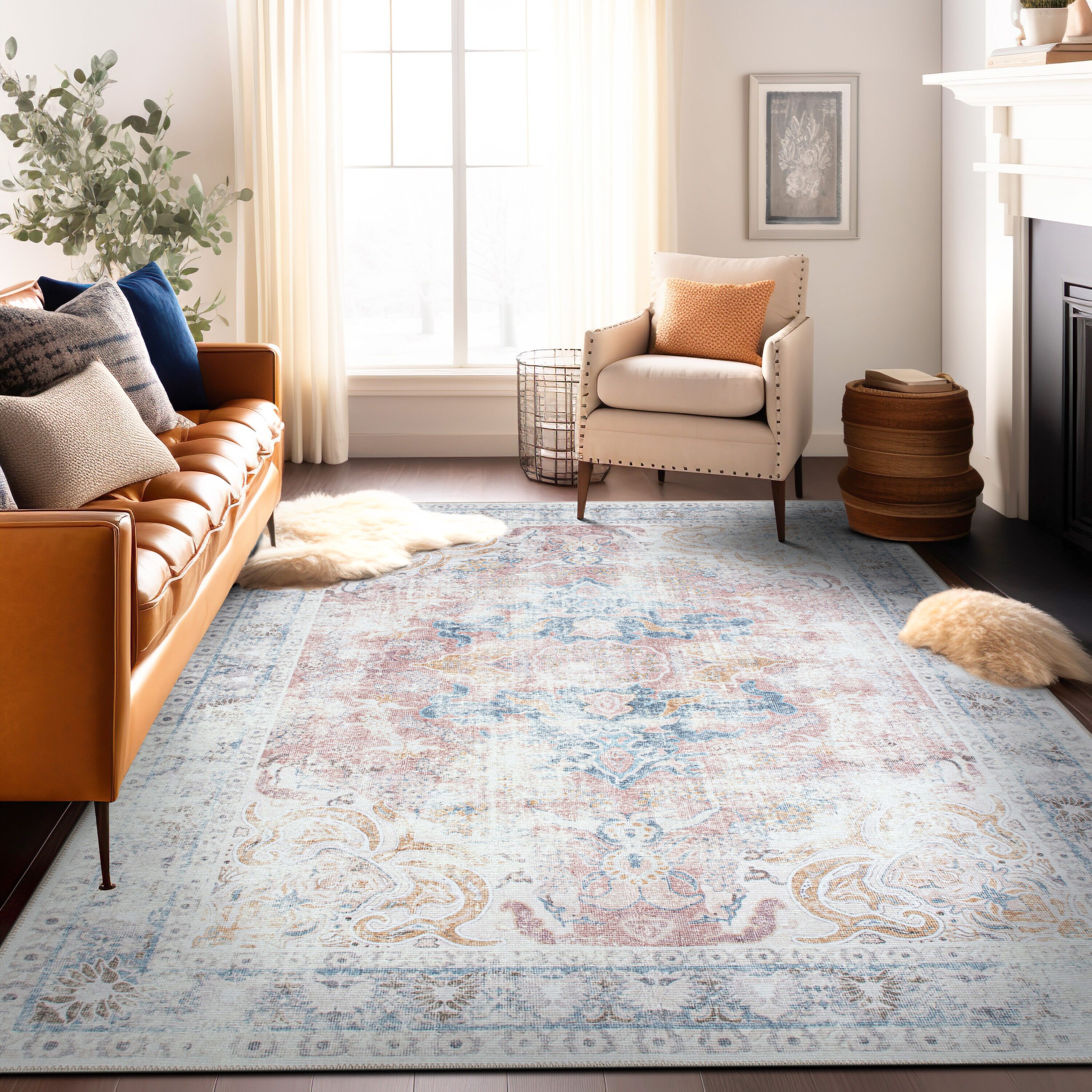 World Rug Gallery 5059RUST5X7 rugs - View #2