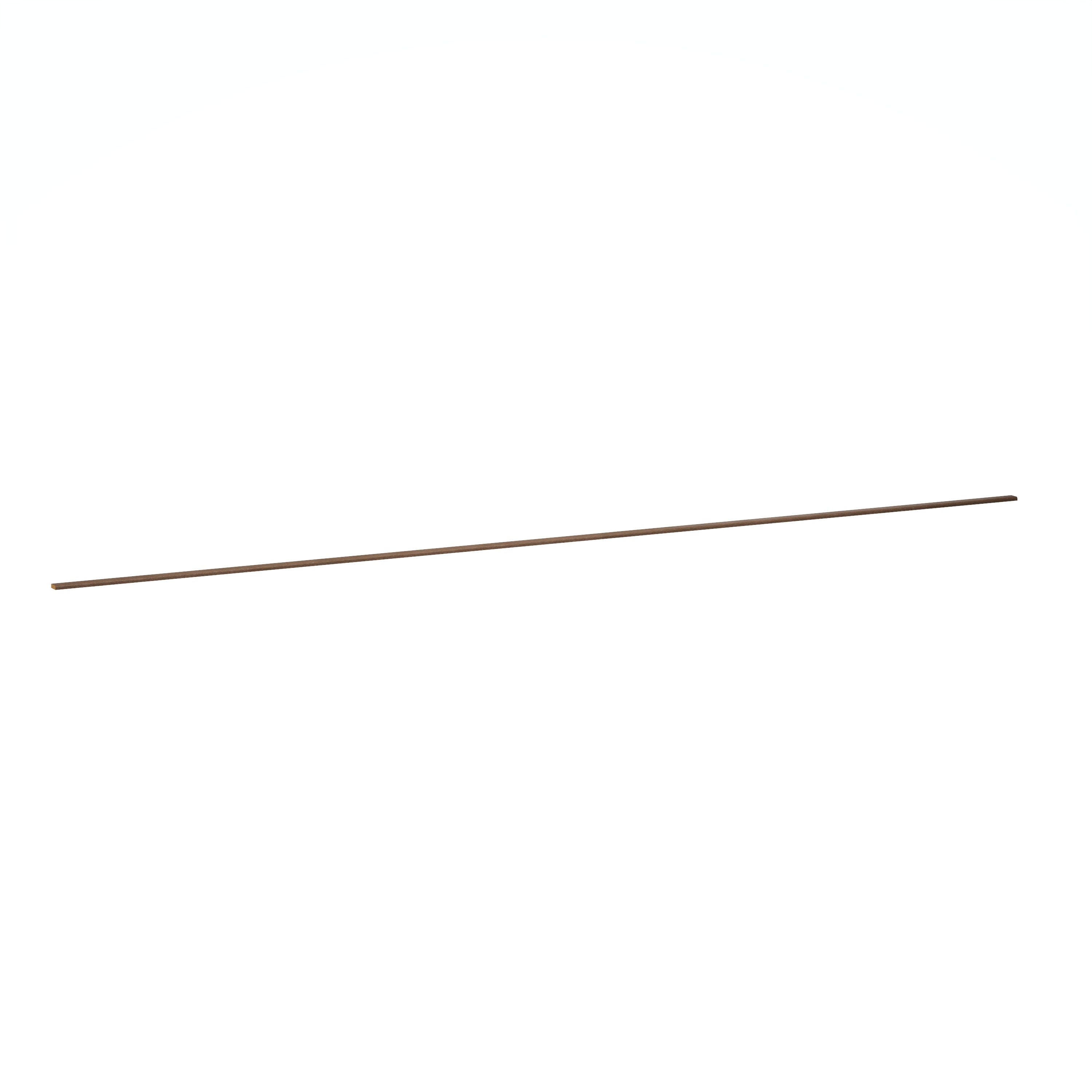 Diamond Express 310 SCRIBE8 Cabinet Scribe Rail 96-in W x 0.25-in H x 0.5-in D Thatch Stained