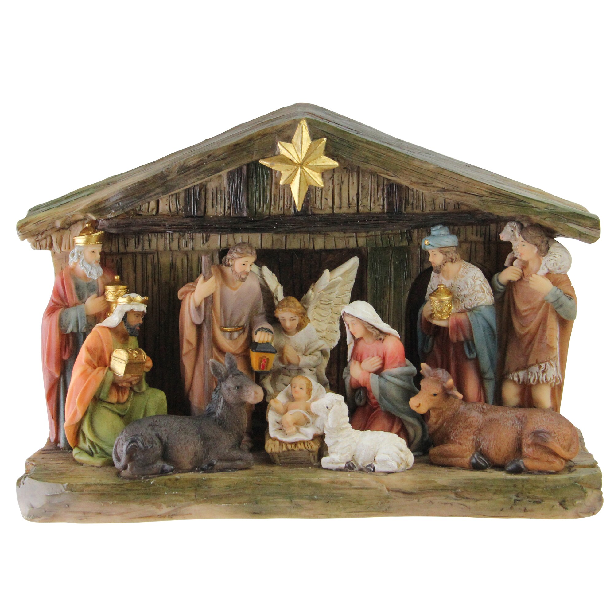 Northlight 6.75-in Lighted Decoration Battery-operated Christmas Decor ...