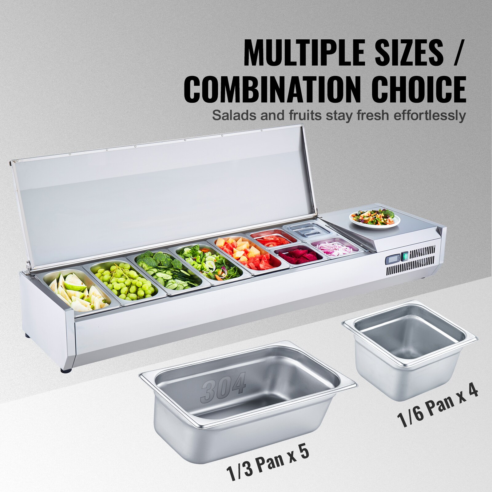 SVOPES SCBXGZLZDWT703192V1 Refrig-Prep-Tables - View #3