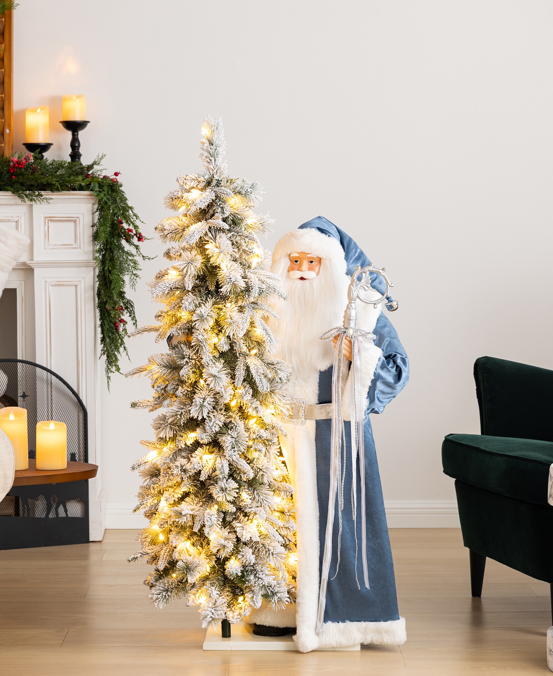 Glitzhome 2043400004 Table-Christmas-Decorations - View #5