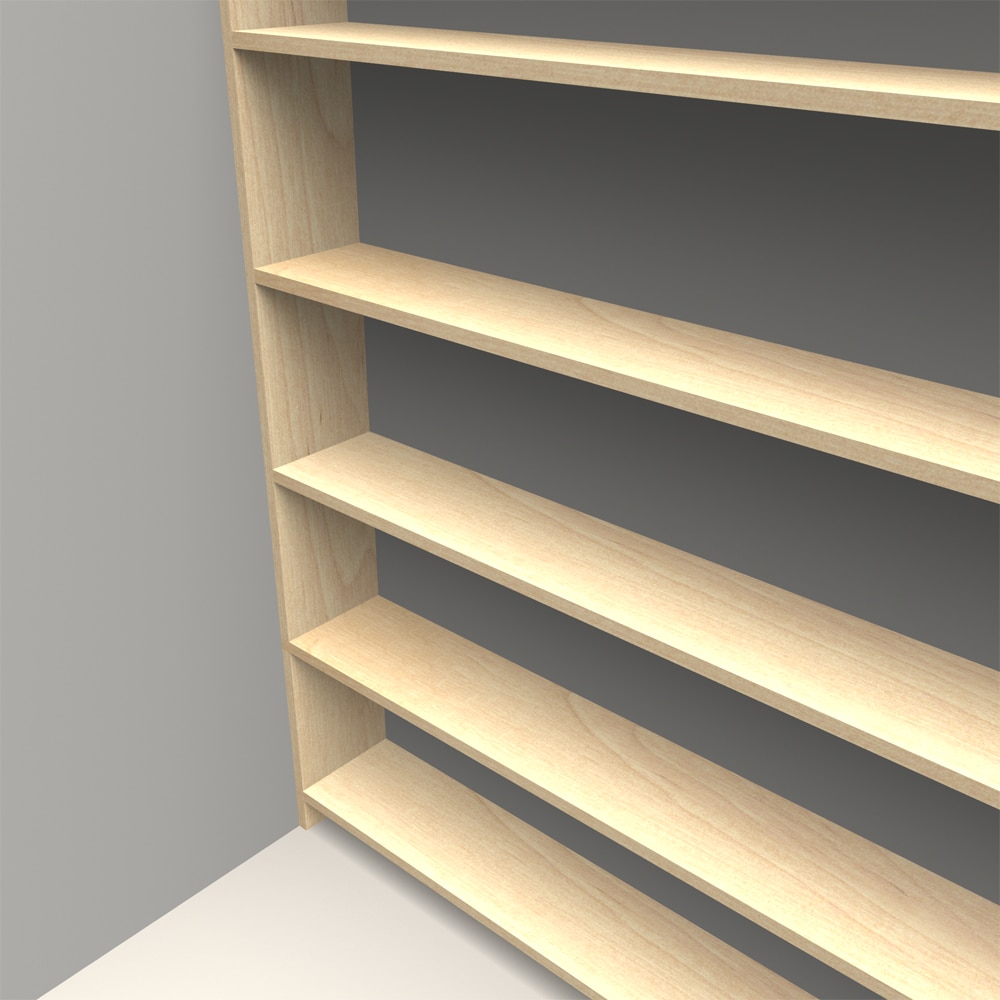 RELIABILT AK34X8S-8 1-in x 8-in x 8-ft Unfinished S4S Alder Common Softwood Board
