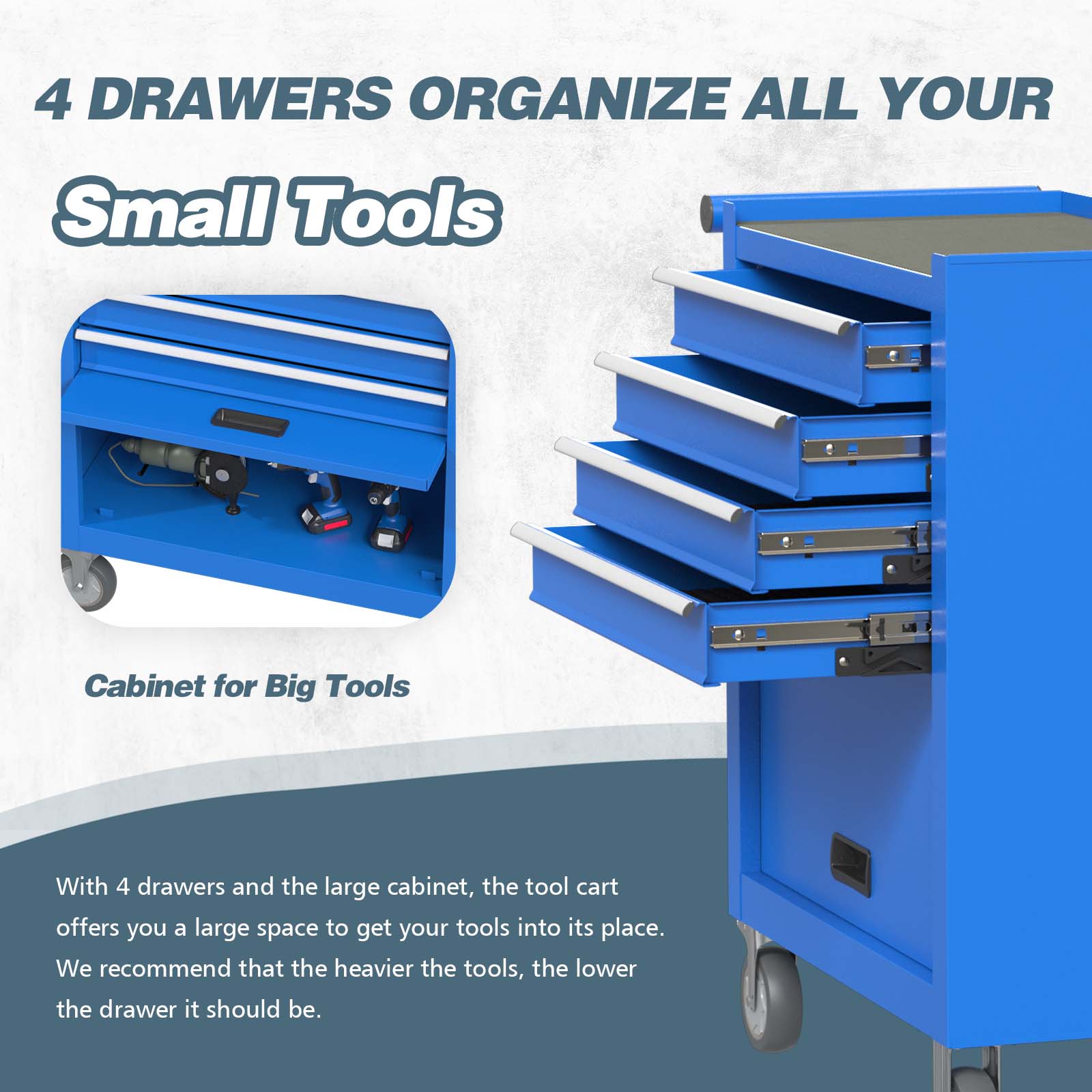 RaDEWAY TH111207-BU Tool-Cabinets - View #4