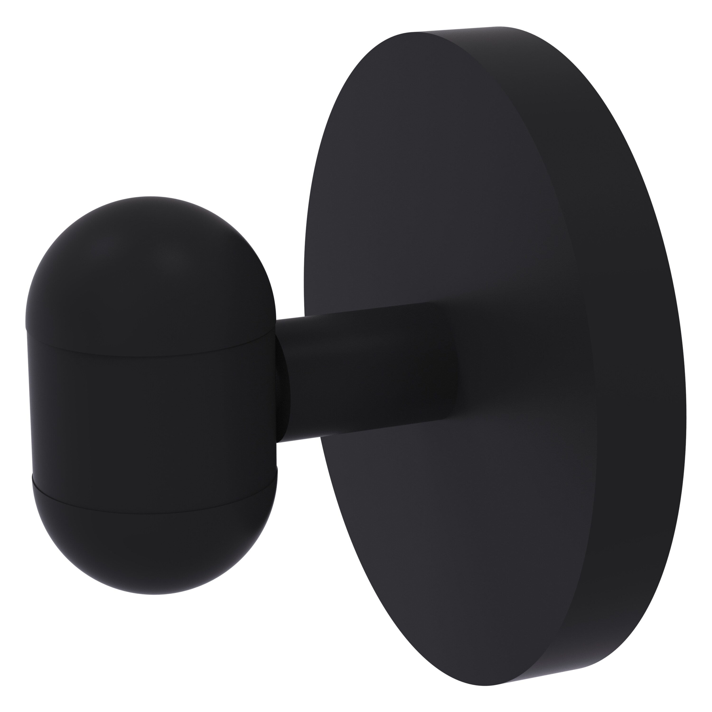 Allied Brass TA-20-BKM Tango Matte Black Single -Hook Wall mount Towel Hook