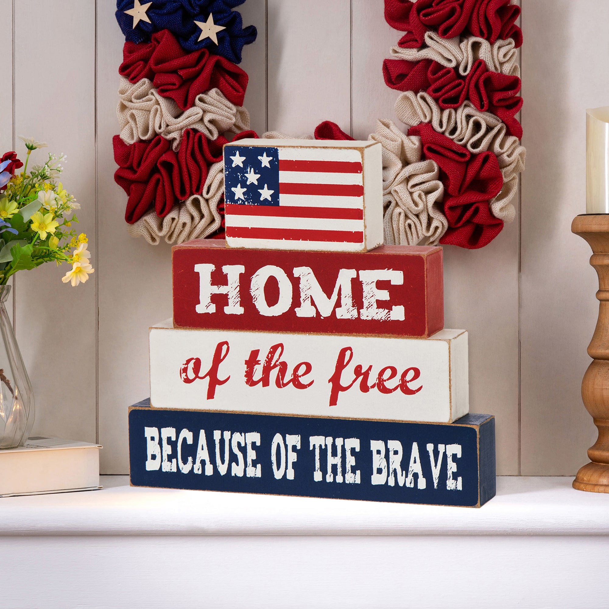 Glitzhome GH1302203207 Indoor-Fourth-Of-July-Decorations - View #4