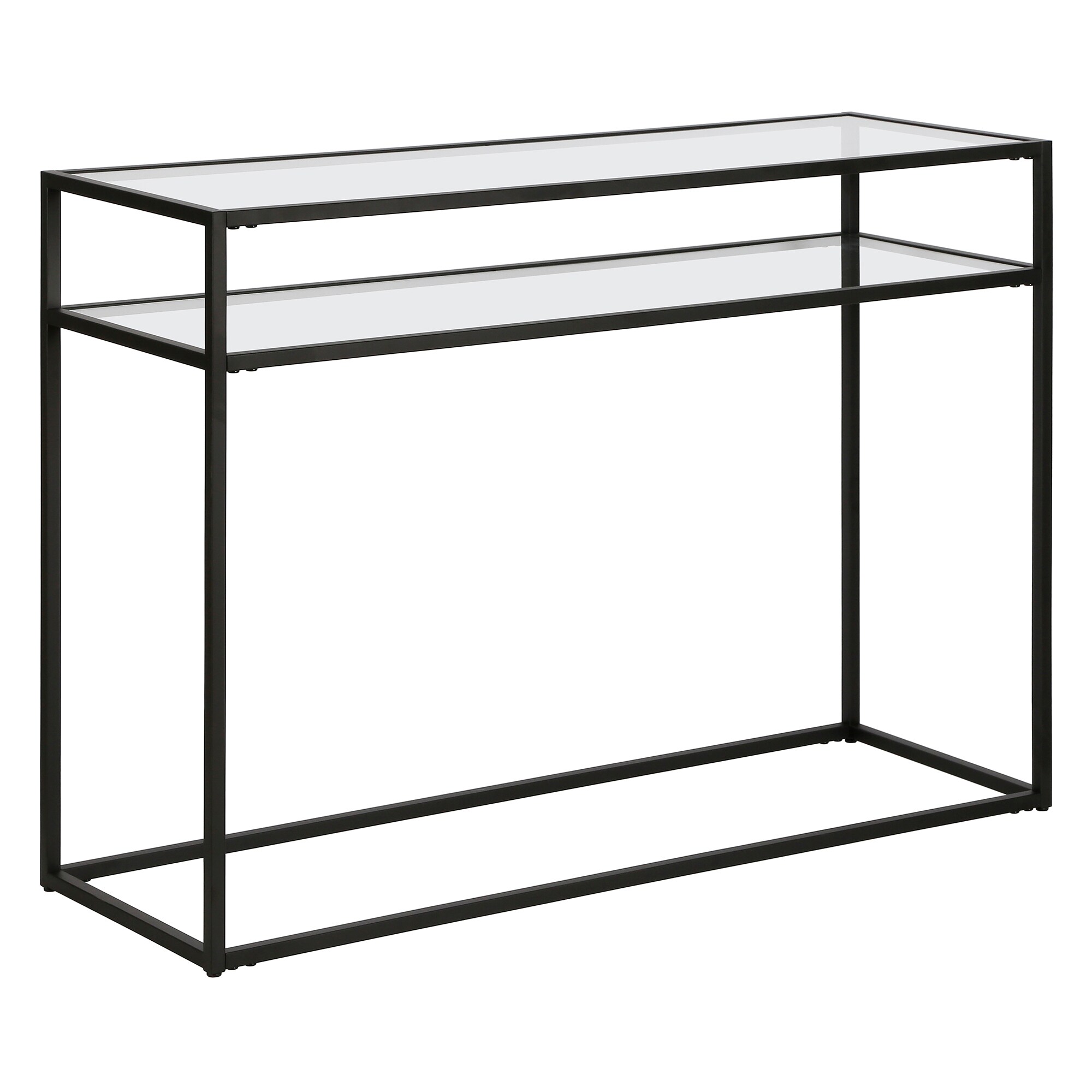 glasgow metal console table white