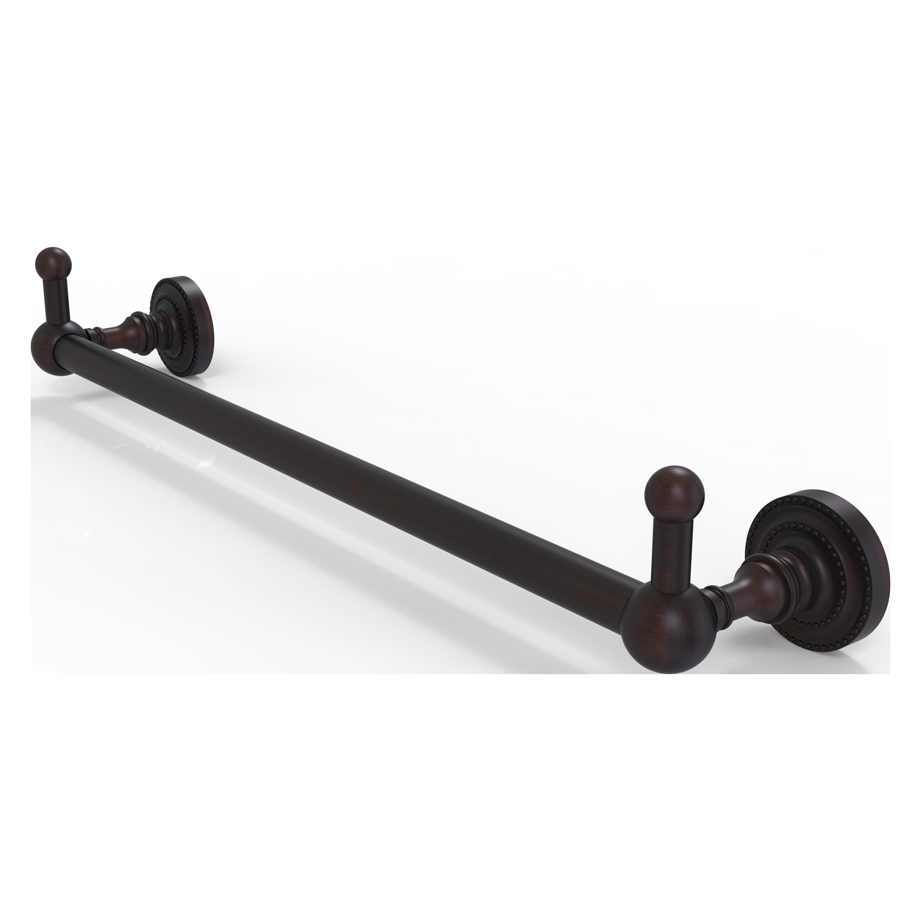 Allied Brass DT-41-36-PEG-VB Dottingham 36-in Venetian Bronze Wall mount Single Towel Bar