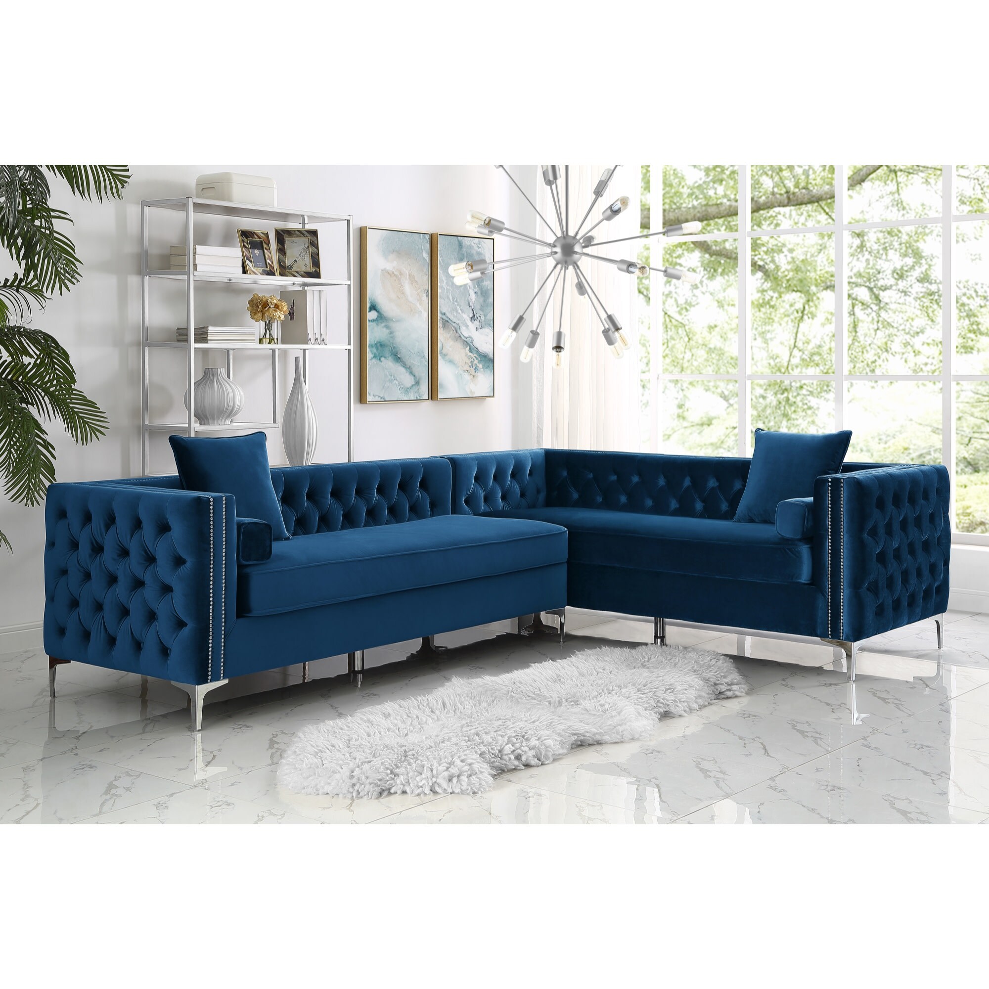 Inspired Home CR01-02NY-LS Sofas-Loveseats - View #2