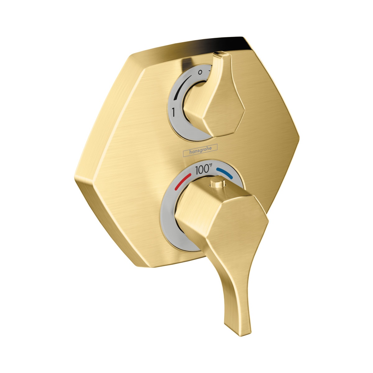 Hansgrohe 04821250 Locarno Brushed Gold Optic 2-handle Sold separately Shower Faucet (Valve Not Included)