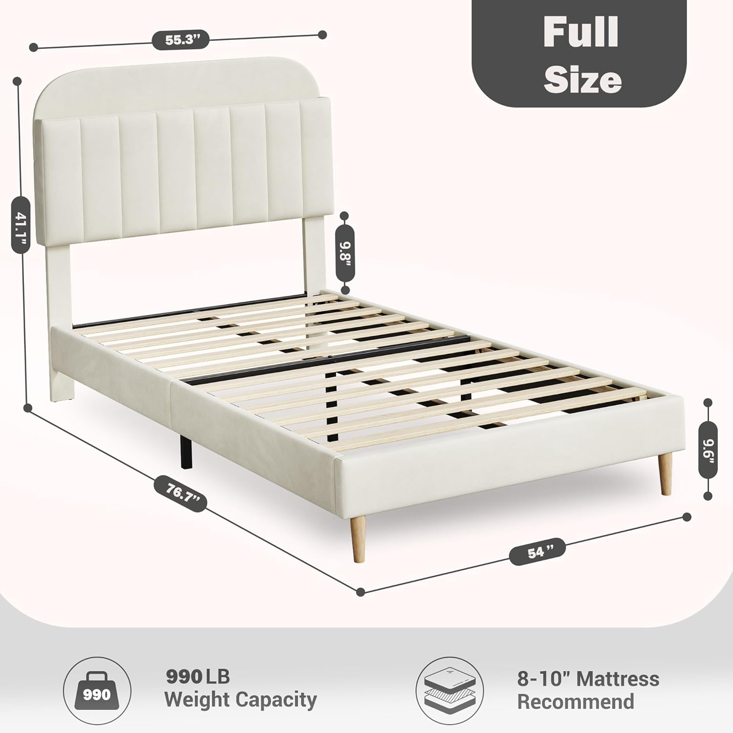 Qeetex LHF-BED-PHO-135RAR5C beds - View #2