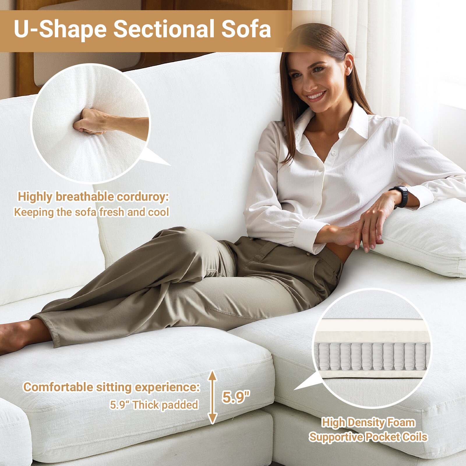 Outopee LO1G98000445+46 Sofas-Loveseats - View #3