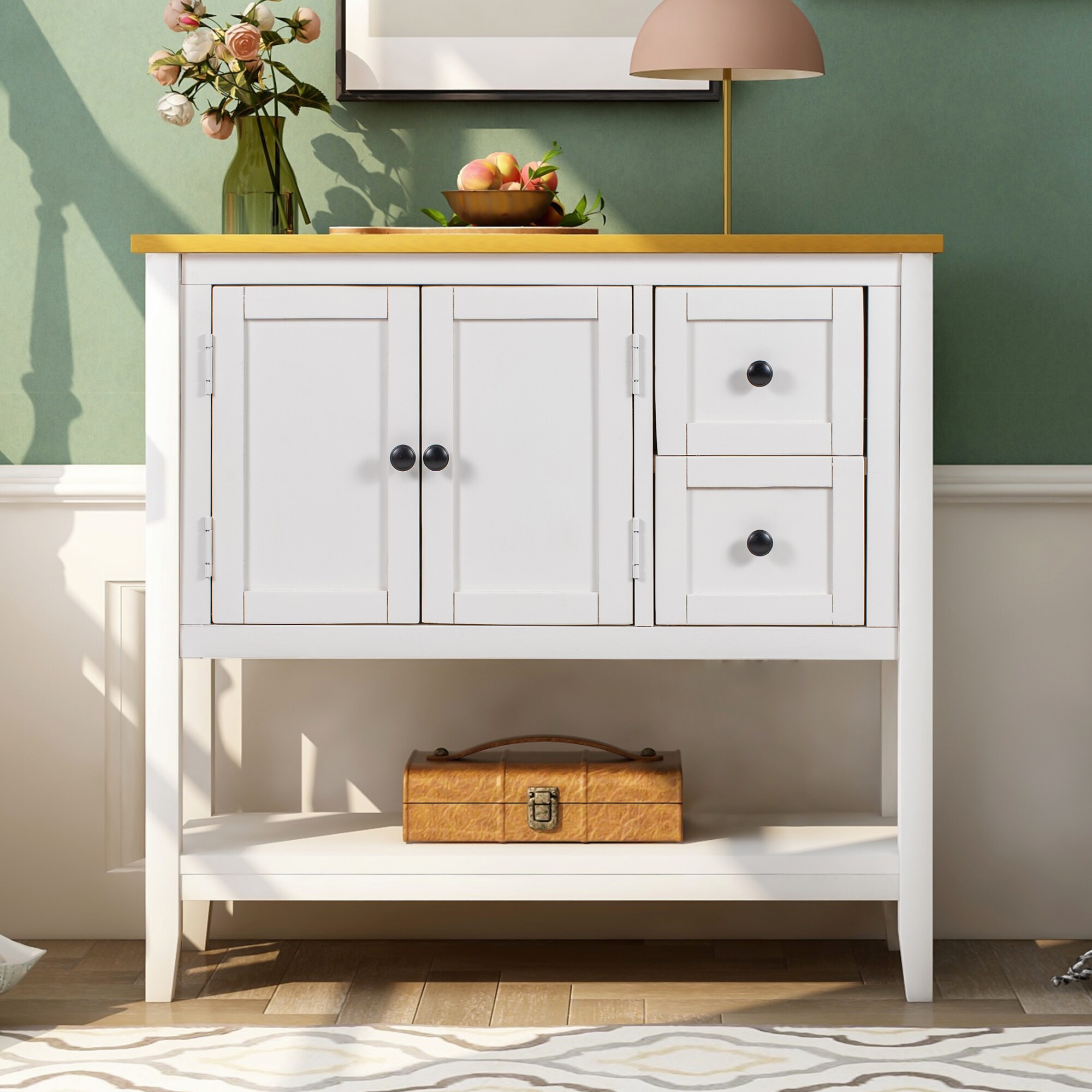 CASAINC BH-498AAD Modern Wood Console Table