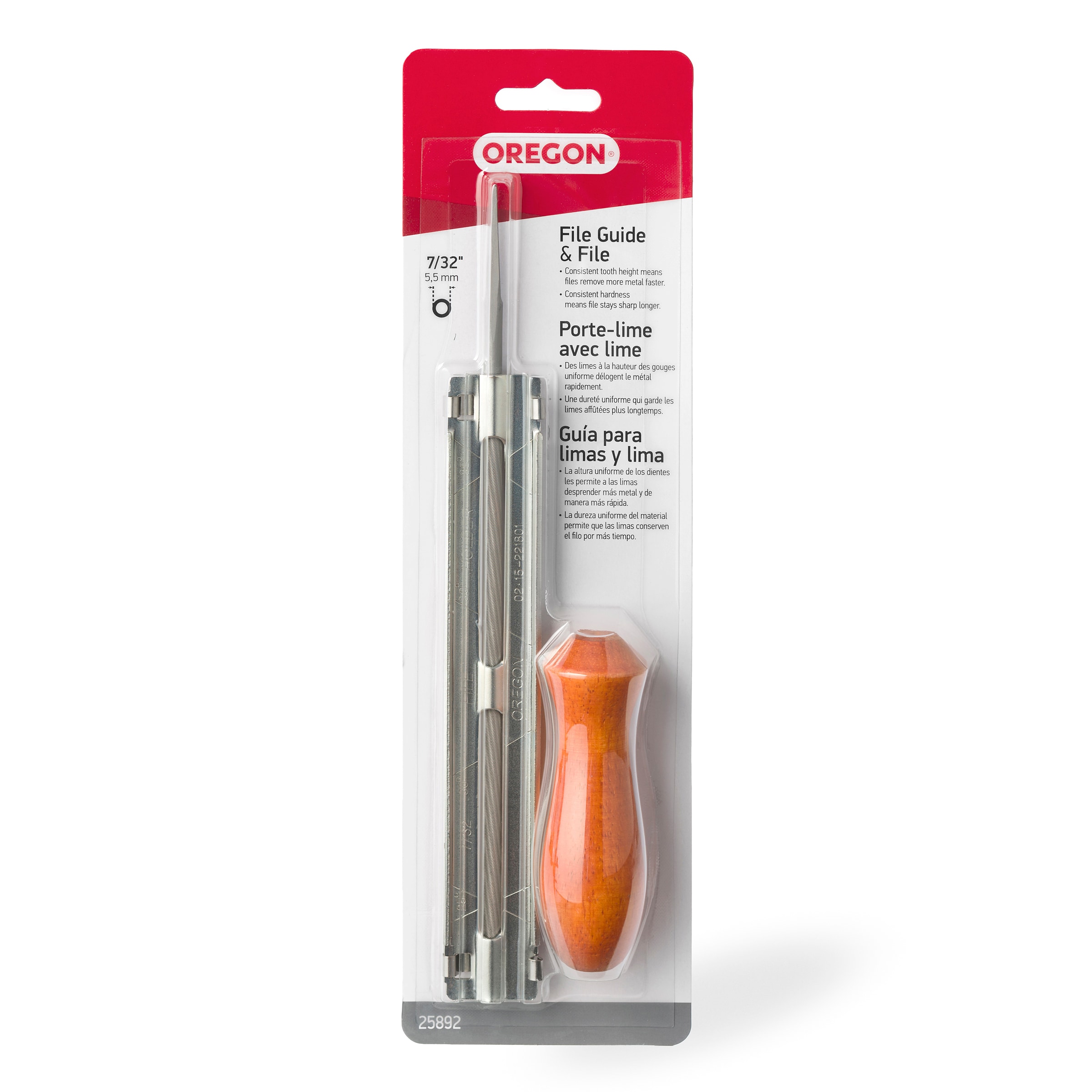 Oregon 25892 0.21-in Chainsaw Sharpening File