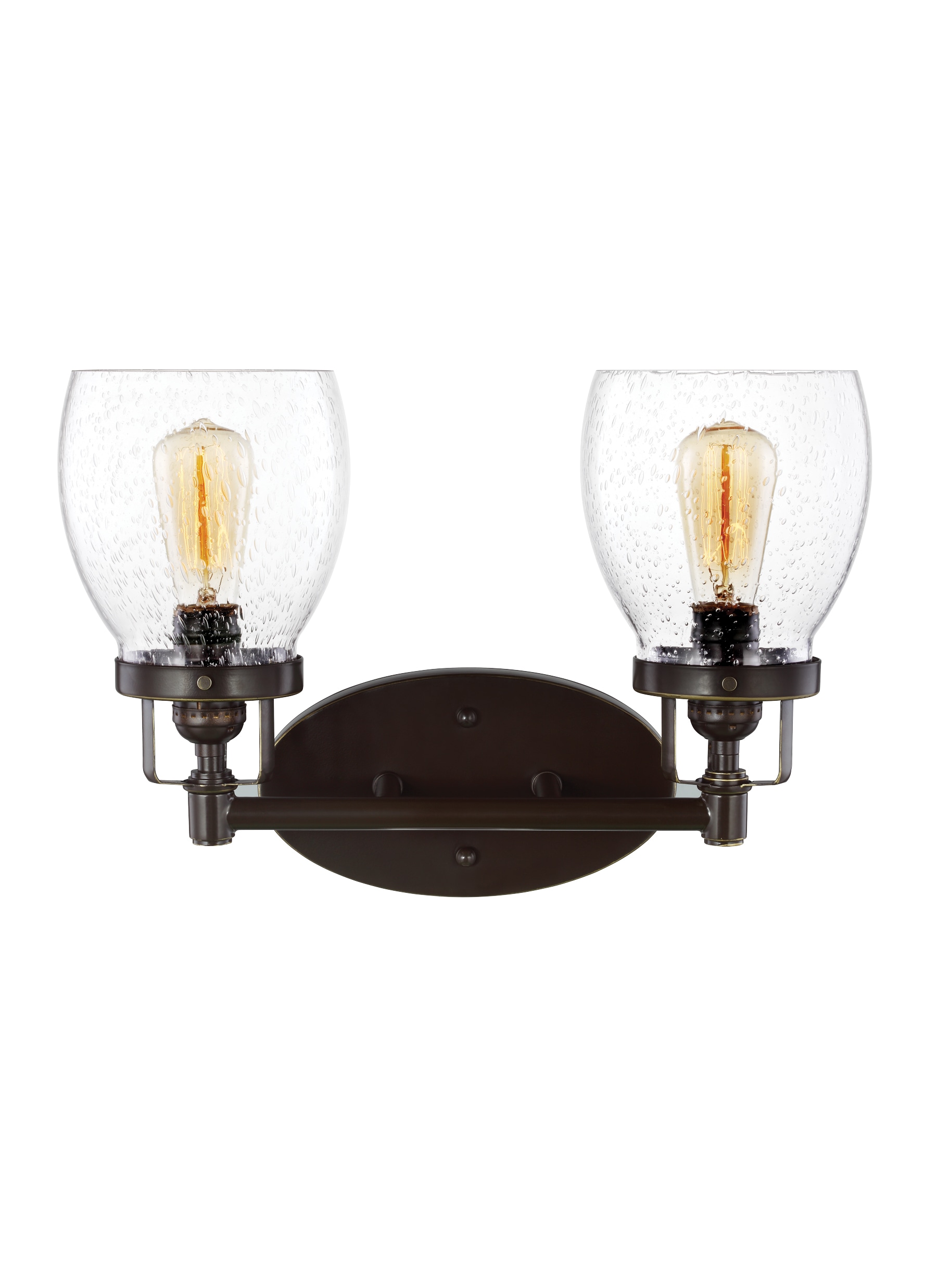 Generation Lighting 4414502-782 Belton 15.0-in 2 -Light Bronze Transitional Vanity light