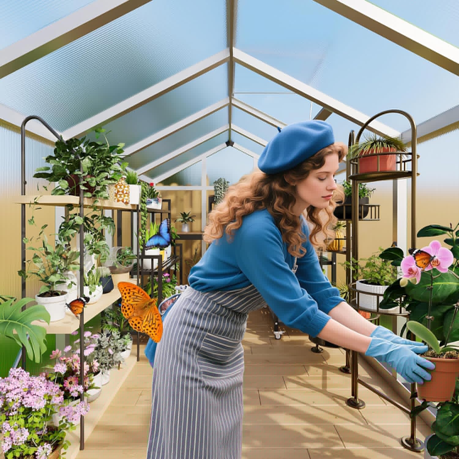 Qeetex DHZ-PHO-15HN9IYR greenhouses - View #3