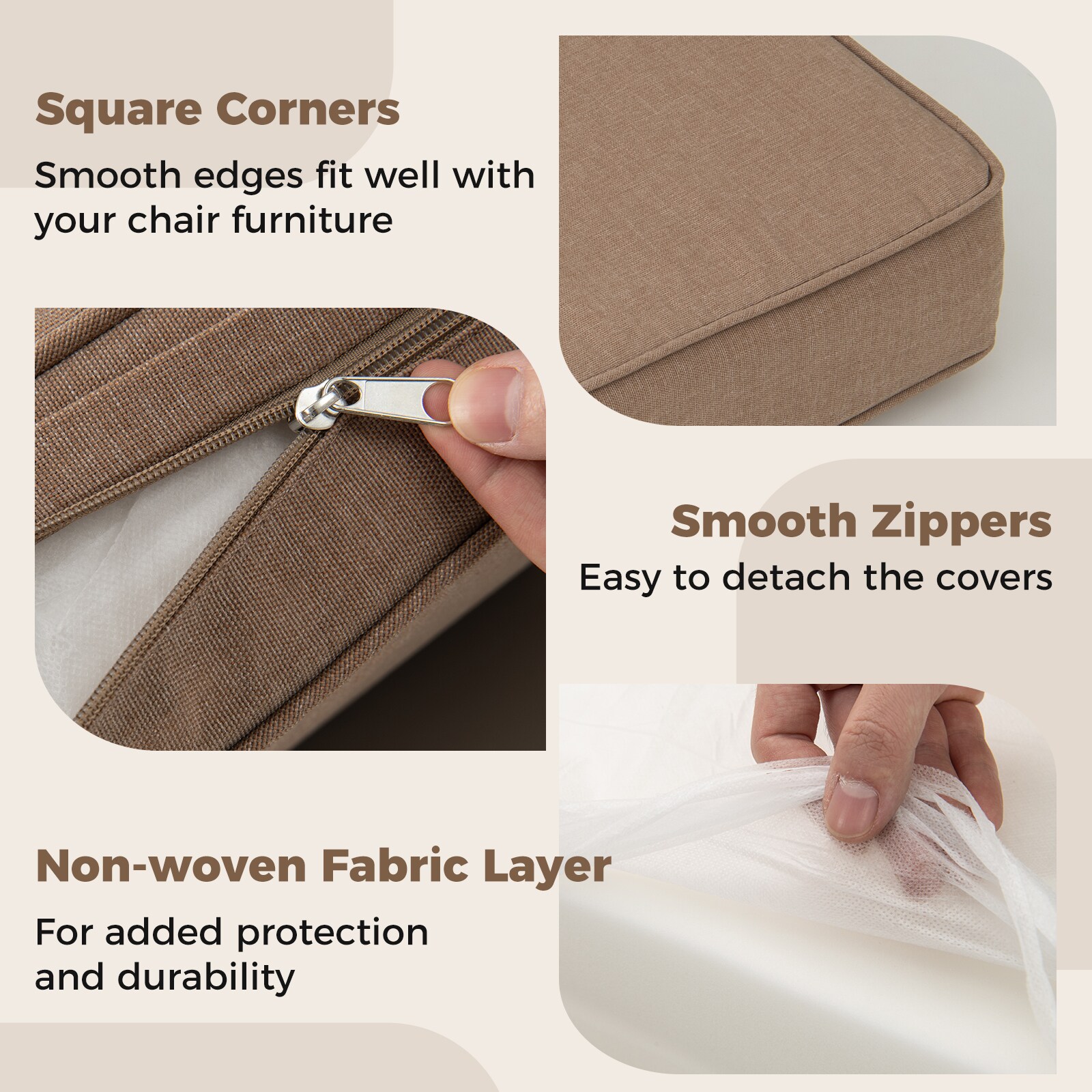 LIVIZA TDG12232YW Patio-Furniture-Cushions - View #6
