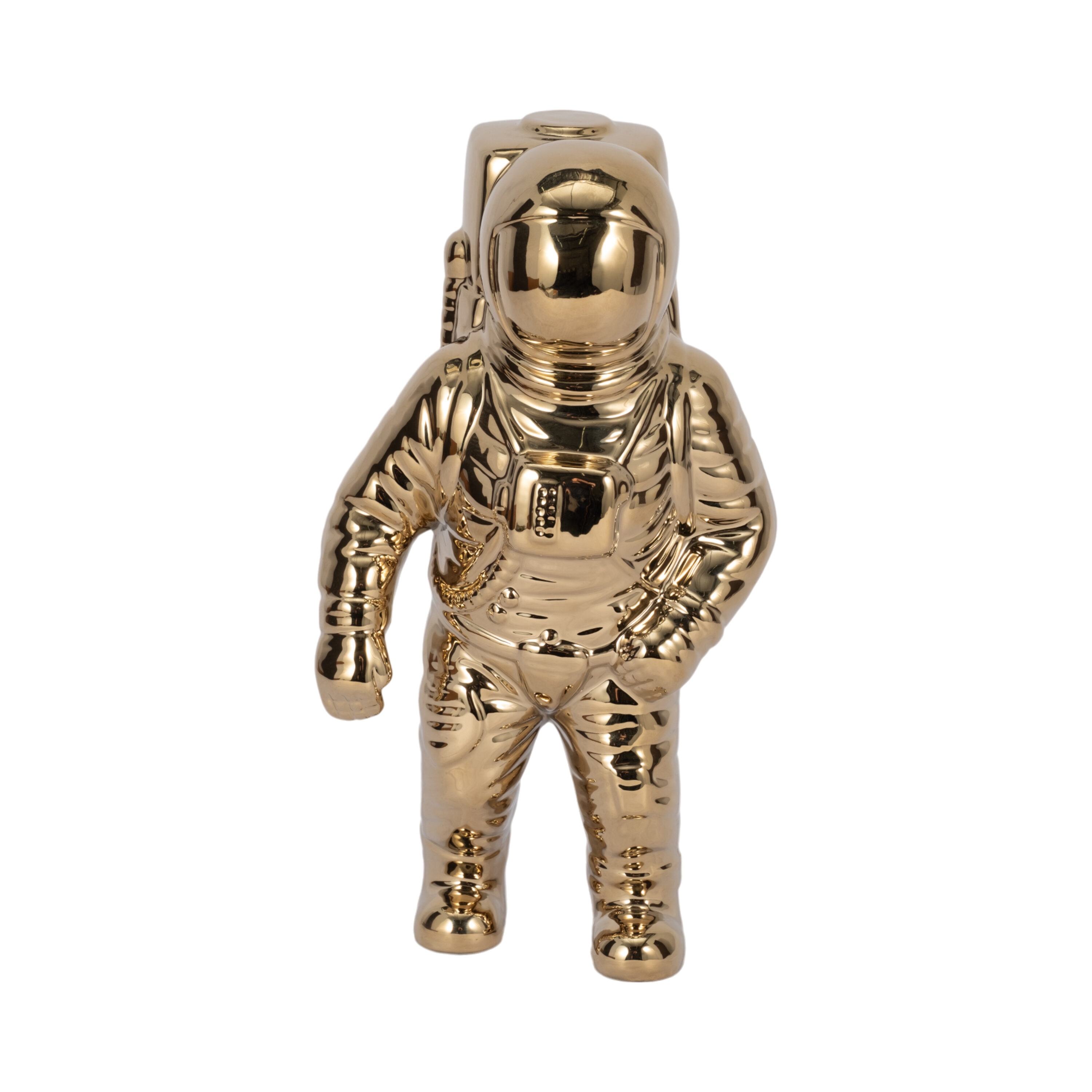 Sagebrook Home 15828-01 Gold Ceramic Modern Figurine