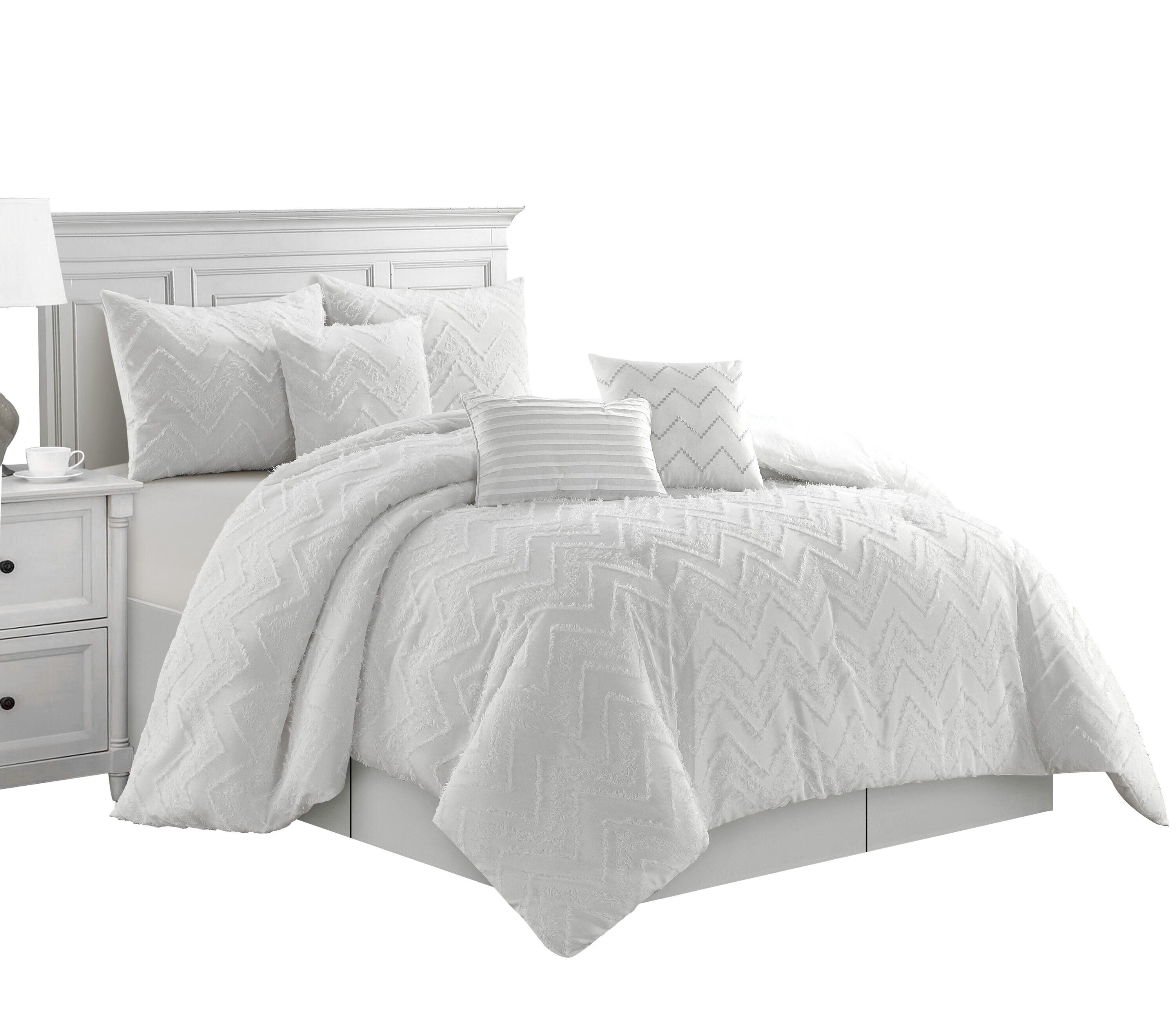 Nanshing FARISA7-CK-WHT bedding - View #4