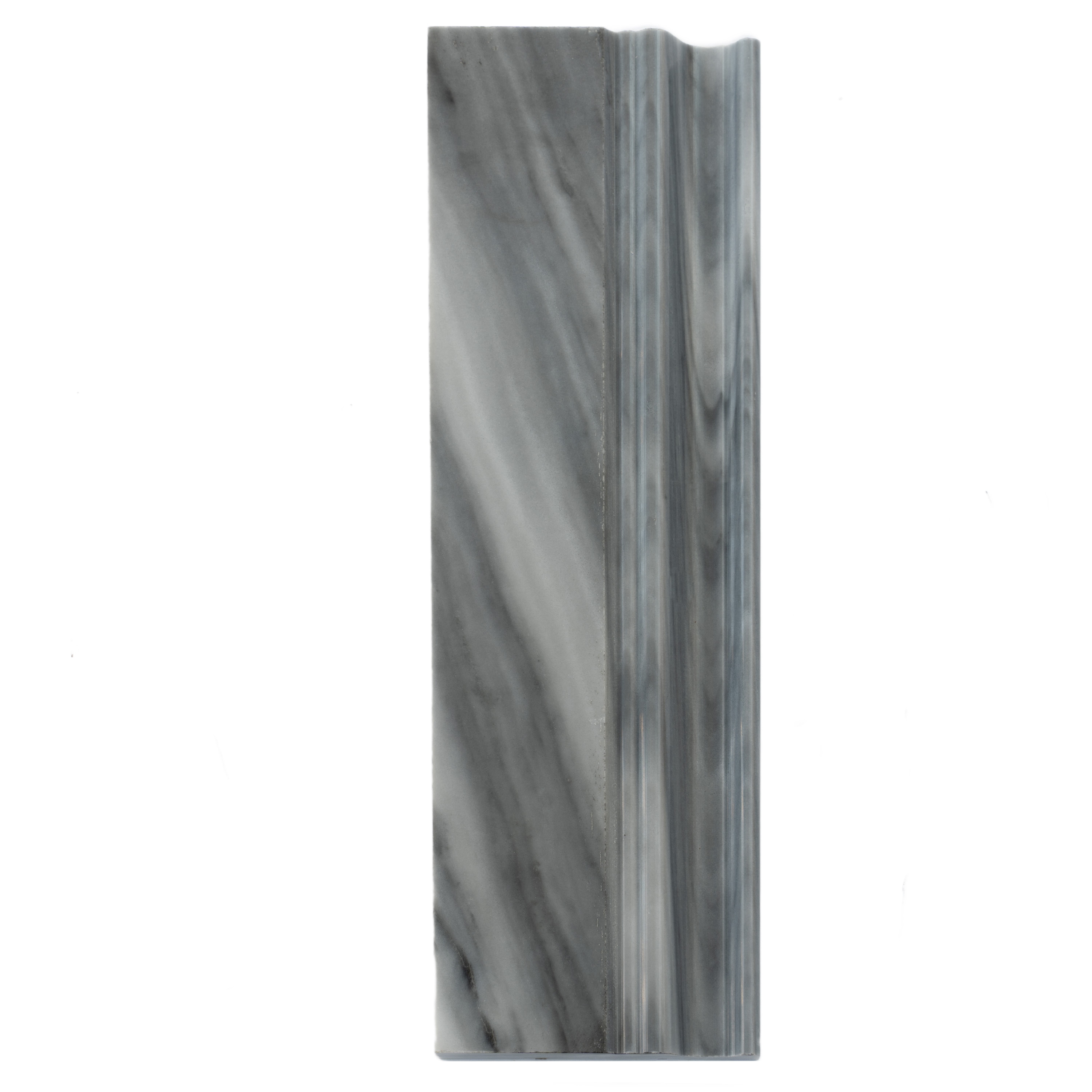 Apollo Tile 10 pack 4-in W x 12-in L Marble Polished Baseboard Tile Trim (3.33 Sq ft/case)