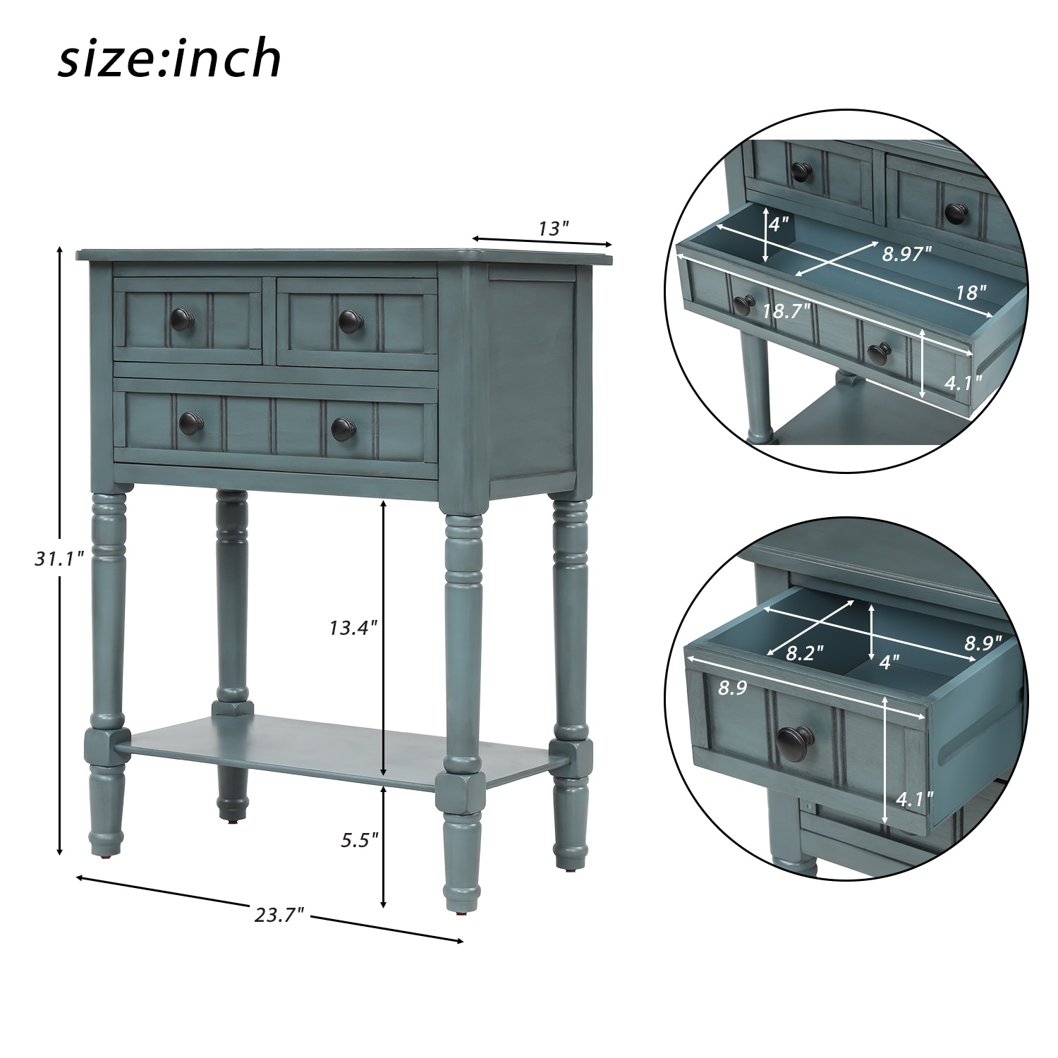 AHIOU HOME ZAAH-CT192646M Console-Sofa-Tables - View #9