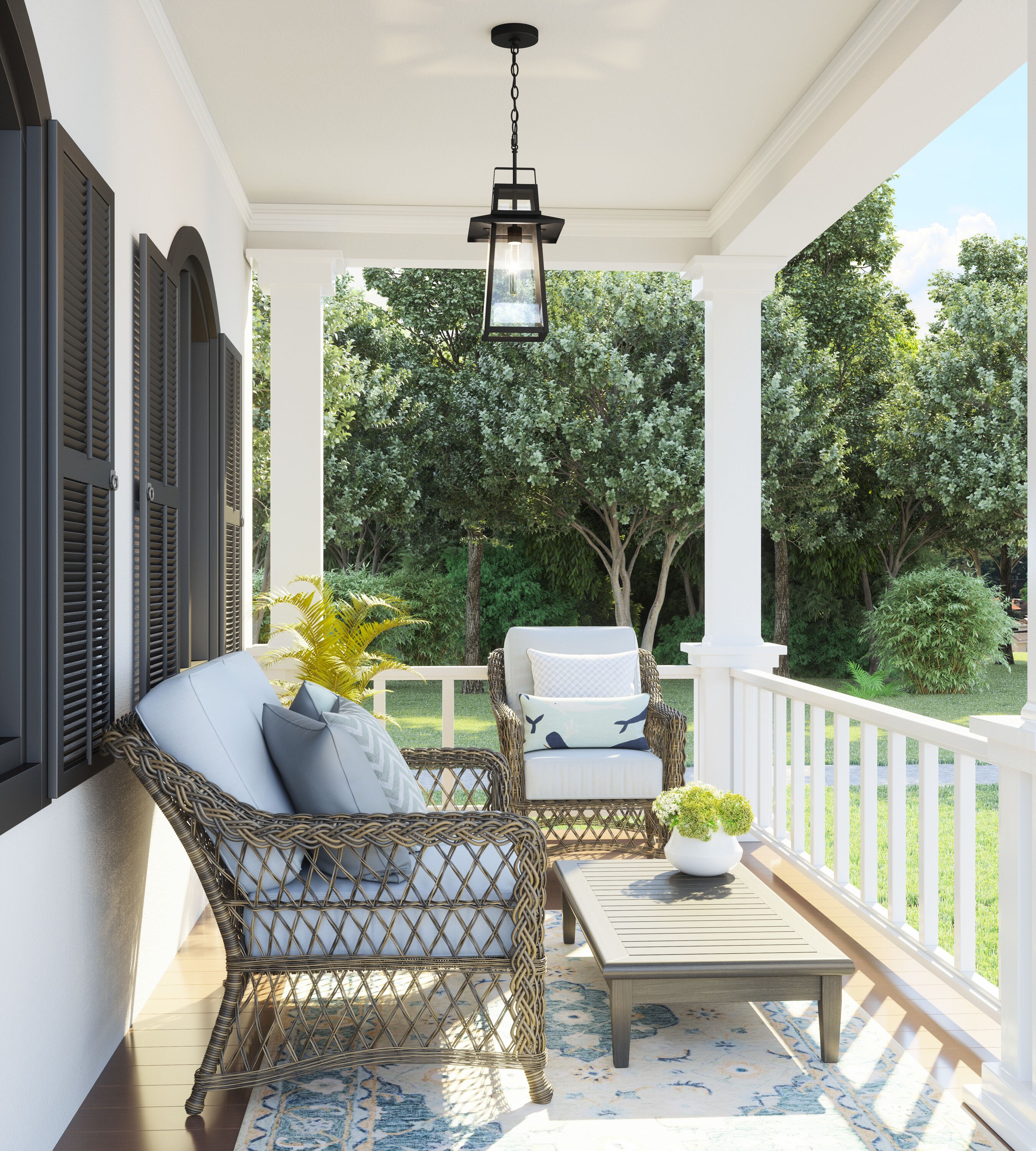 Quoizel DEV1510MBK Pendant-Lights - View #4
