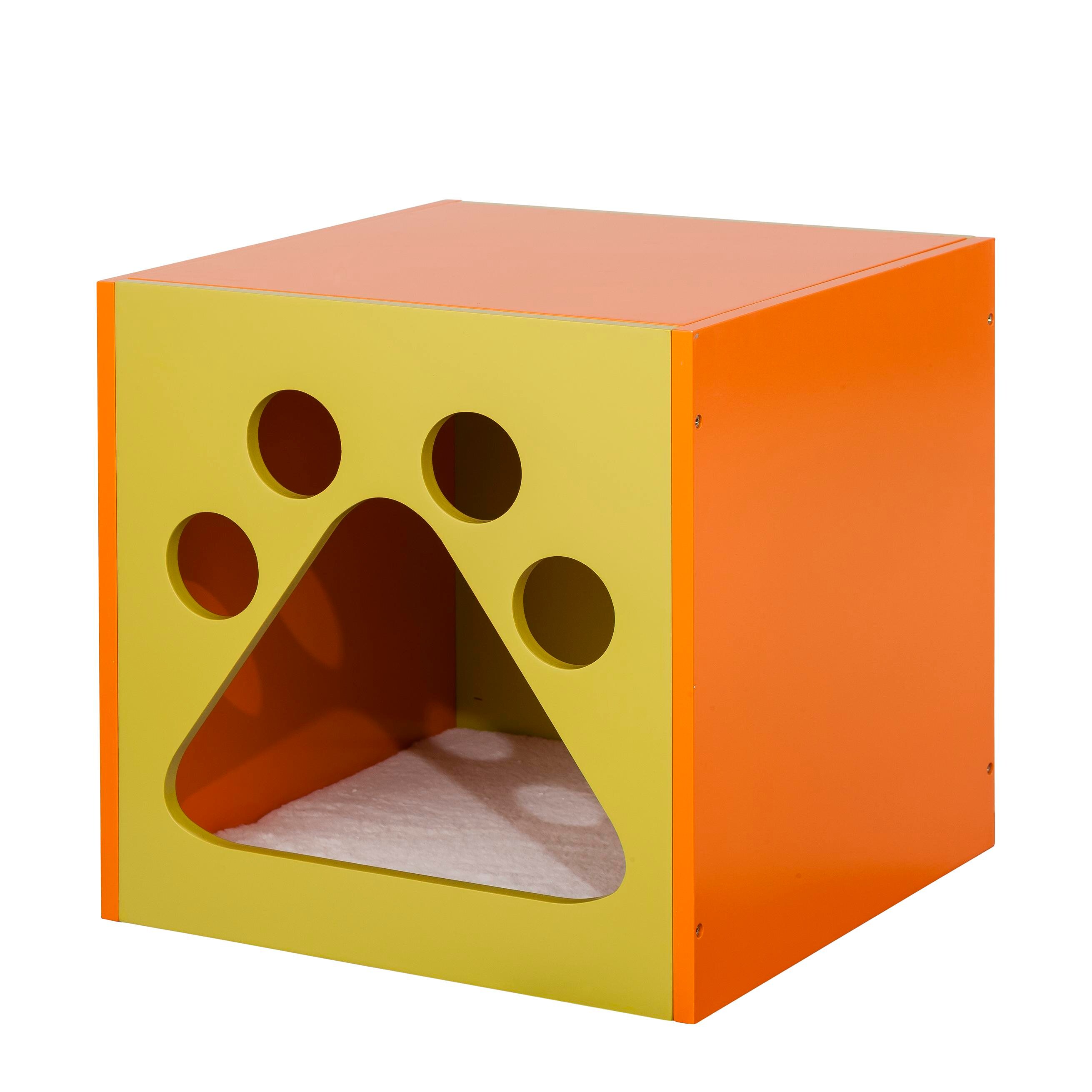 Staart PET-985 Small (11 - 25 lbs.) Composite Cat Kennel Indoor ( 1.25-Feet L x 1.25-Feet W x 1.25-Feet H )