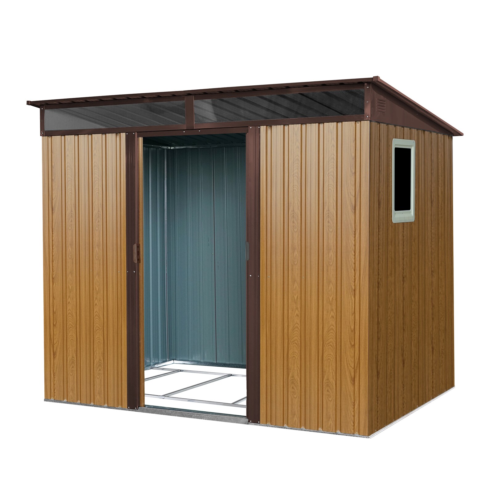 Kahomvis WWC-2QP211-36 Metal-Storage-Buildings-Sheds - View #9