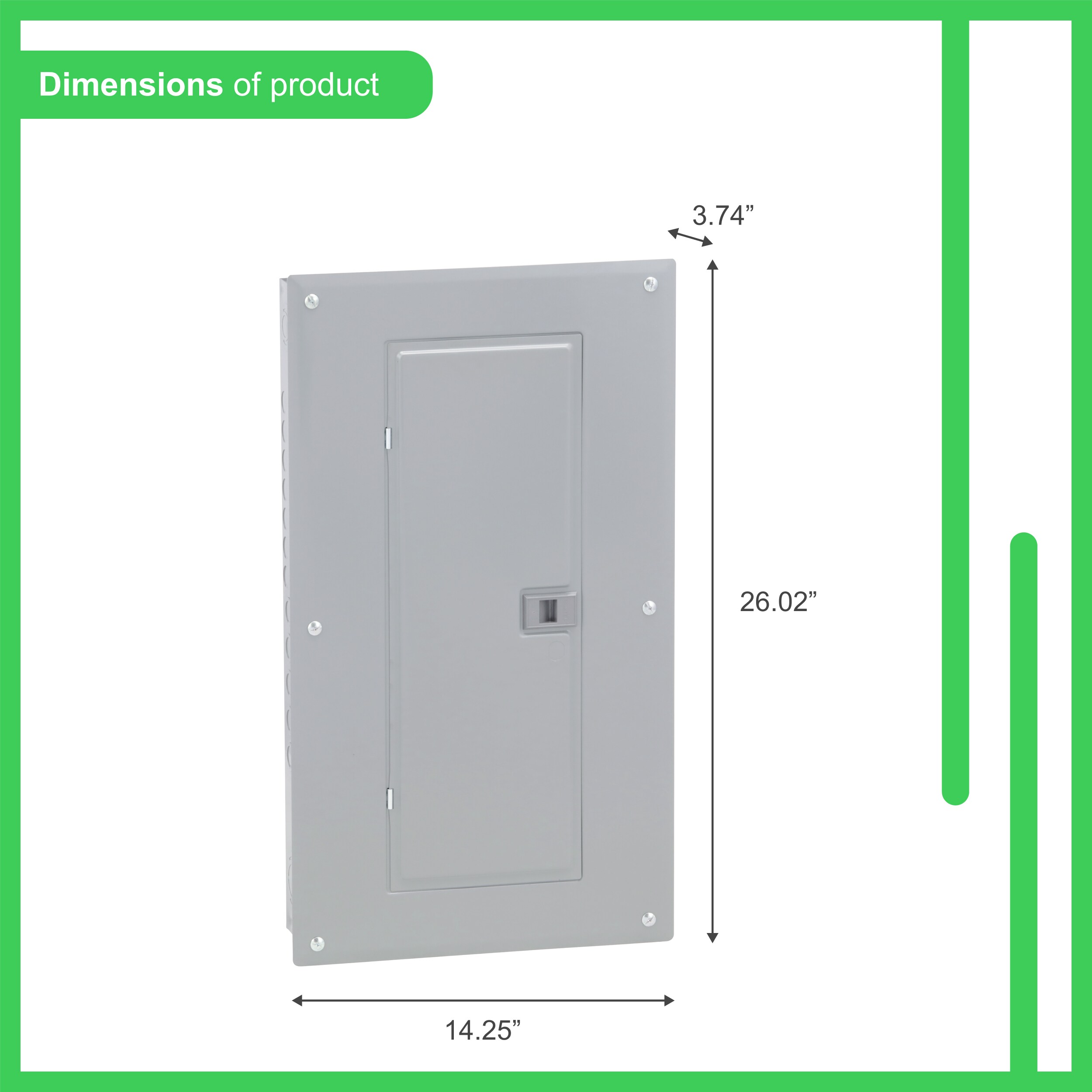 Square D HOM2040L125PGC Load-Centers - View #3
