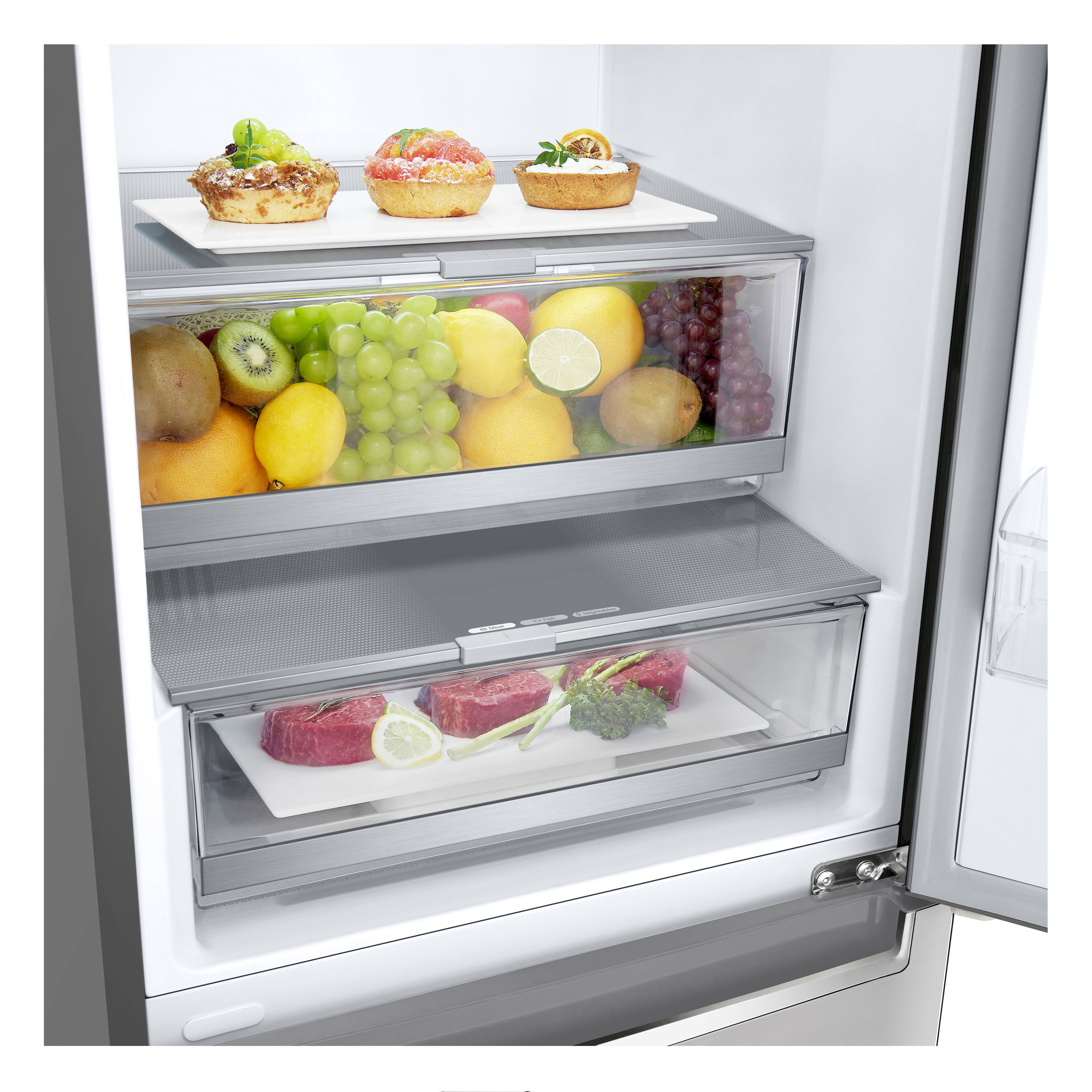 at Home LG 12 x 4 x 11.6 Large Fridge Bin