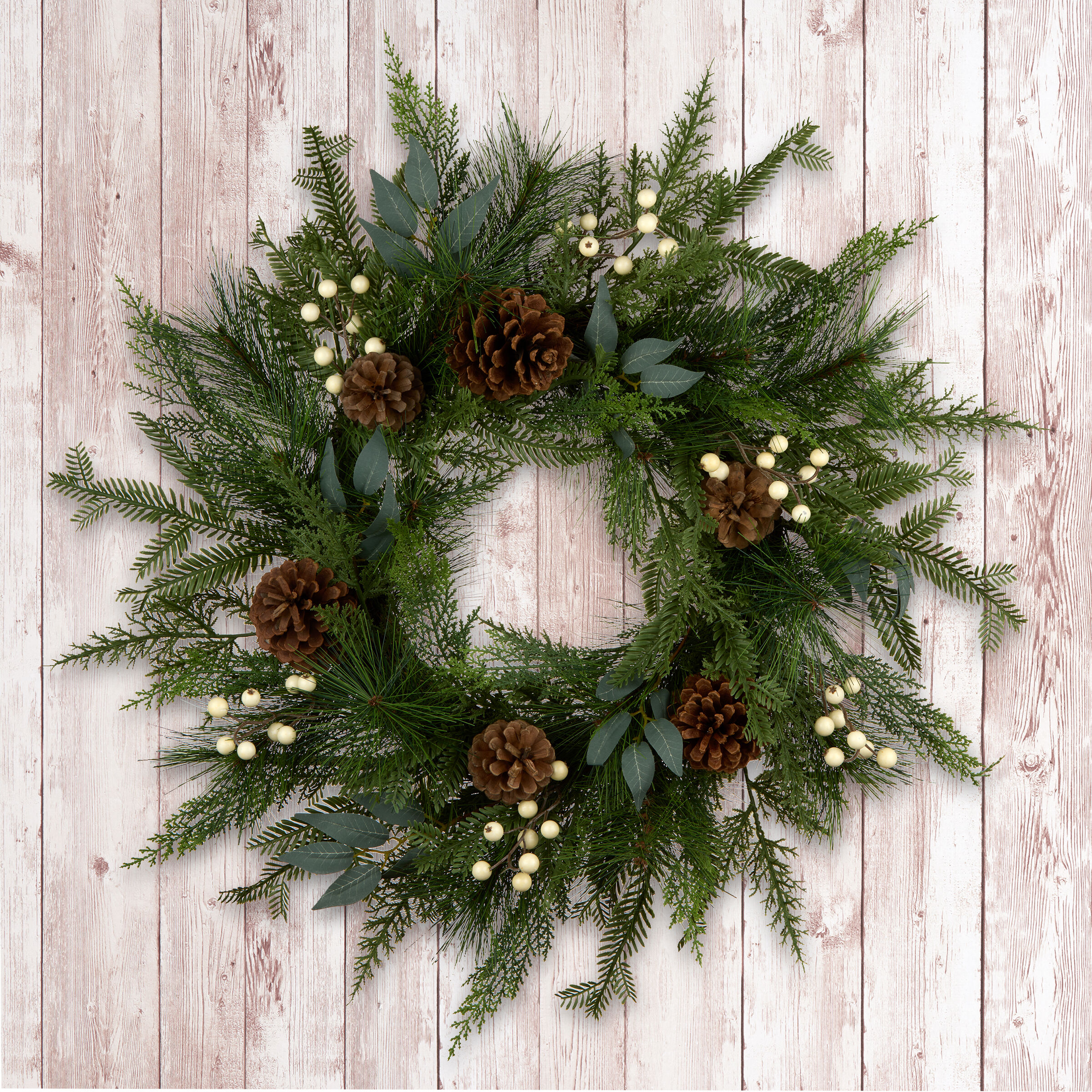 National Tree Company JH100-23FD0385-1 Artificial-Christmas-Wreaths - View #2