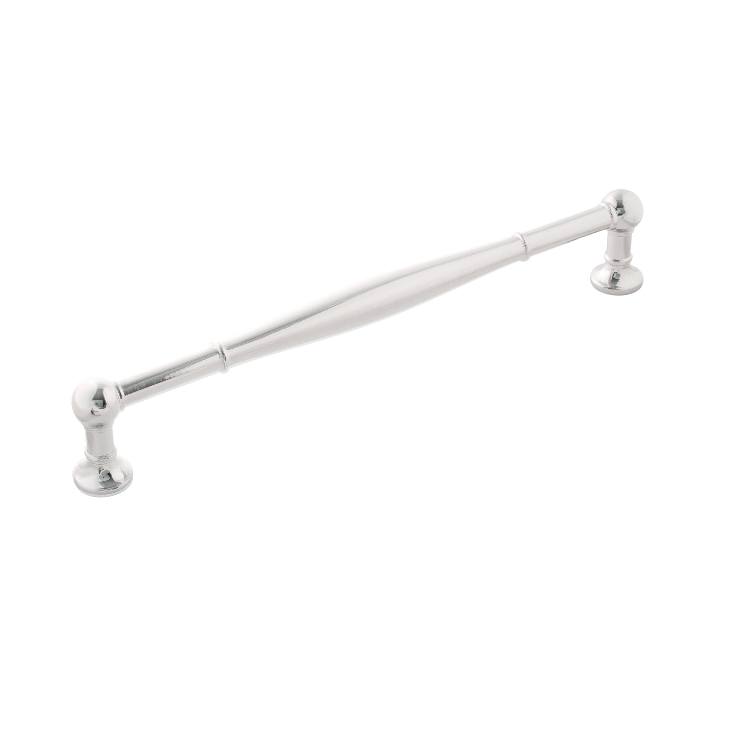 Belwith Keeler B077277-CH Fuller 12-in , 305mm Center to Center Chrome Rectangular Handle Appliance Pull