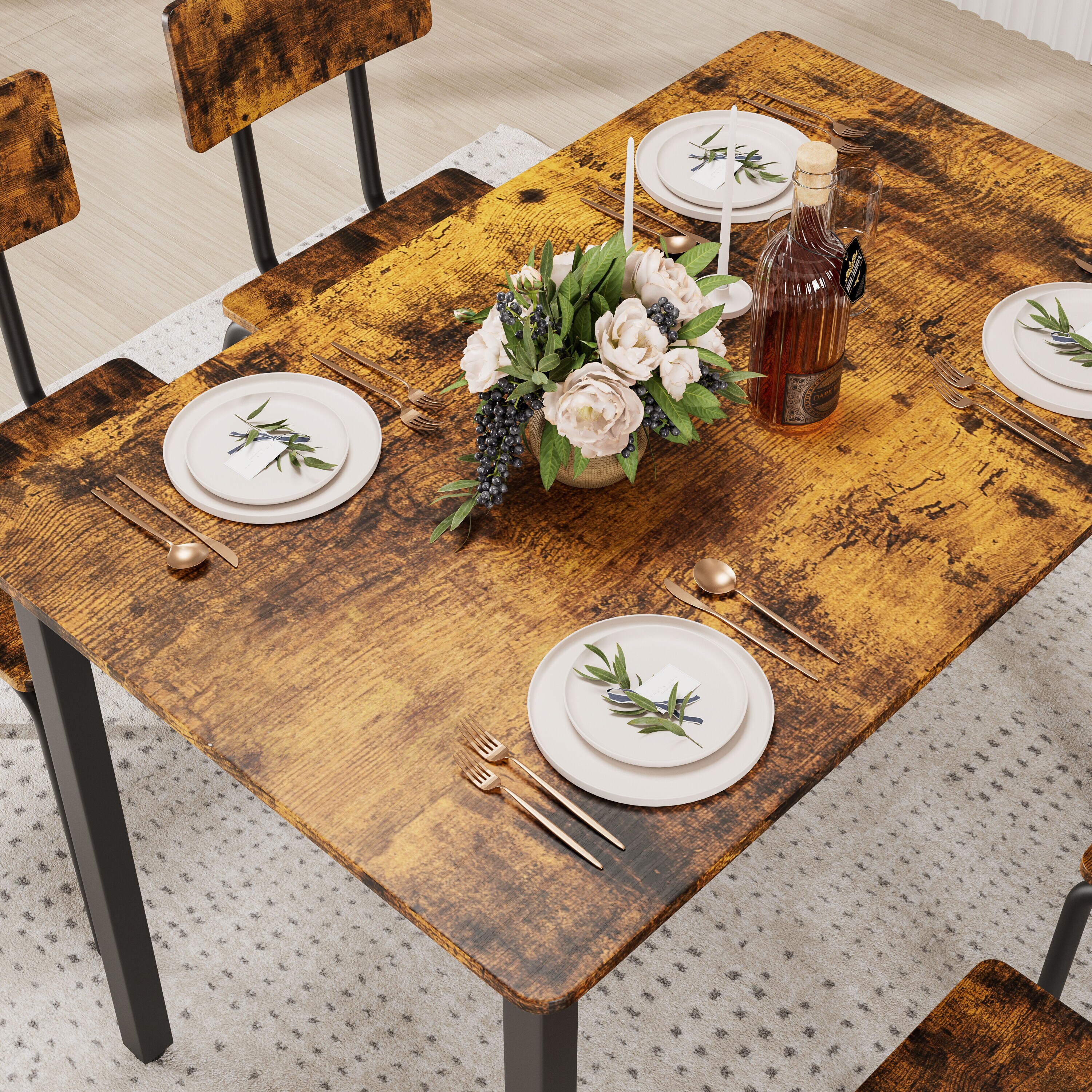 LUXEYARD DS-M-BAC02852 Dining-Sets - View #11