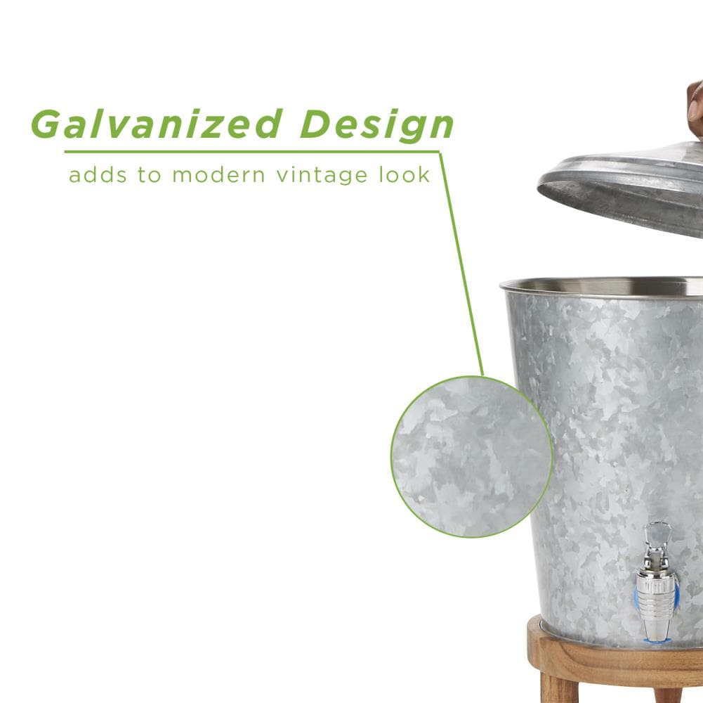 Galvanized Steel Beverage Dispenser (2.5 Gallon)