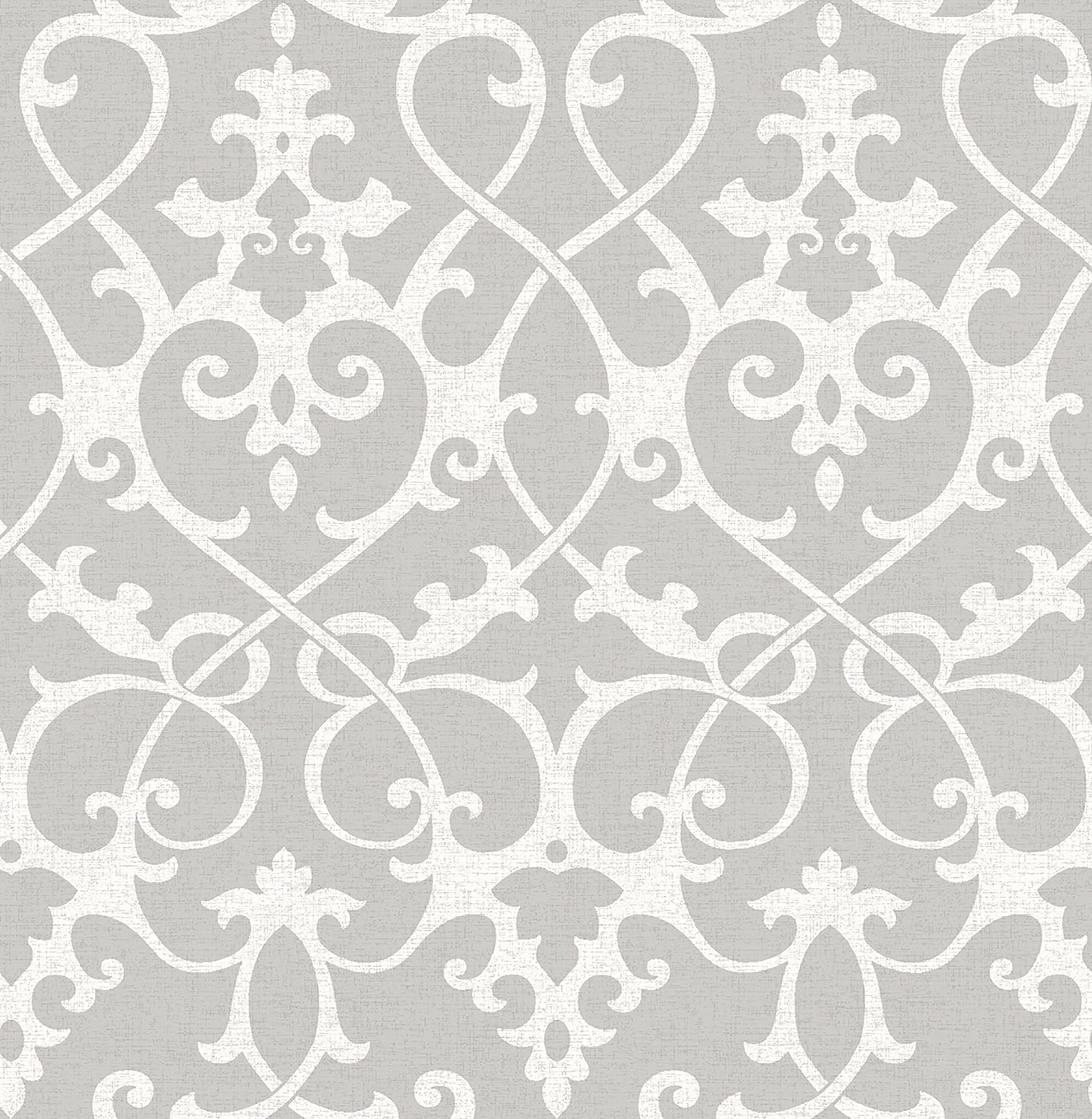 A-Street Prints 2625-21866 Symetrie 56.0-Sq. Feet Grey Non-woven Geometric Unpasted Wallpaper