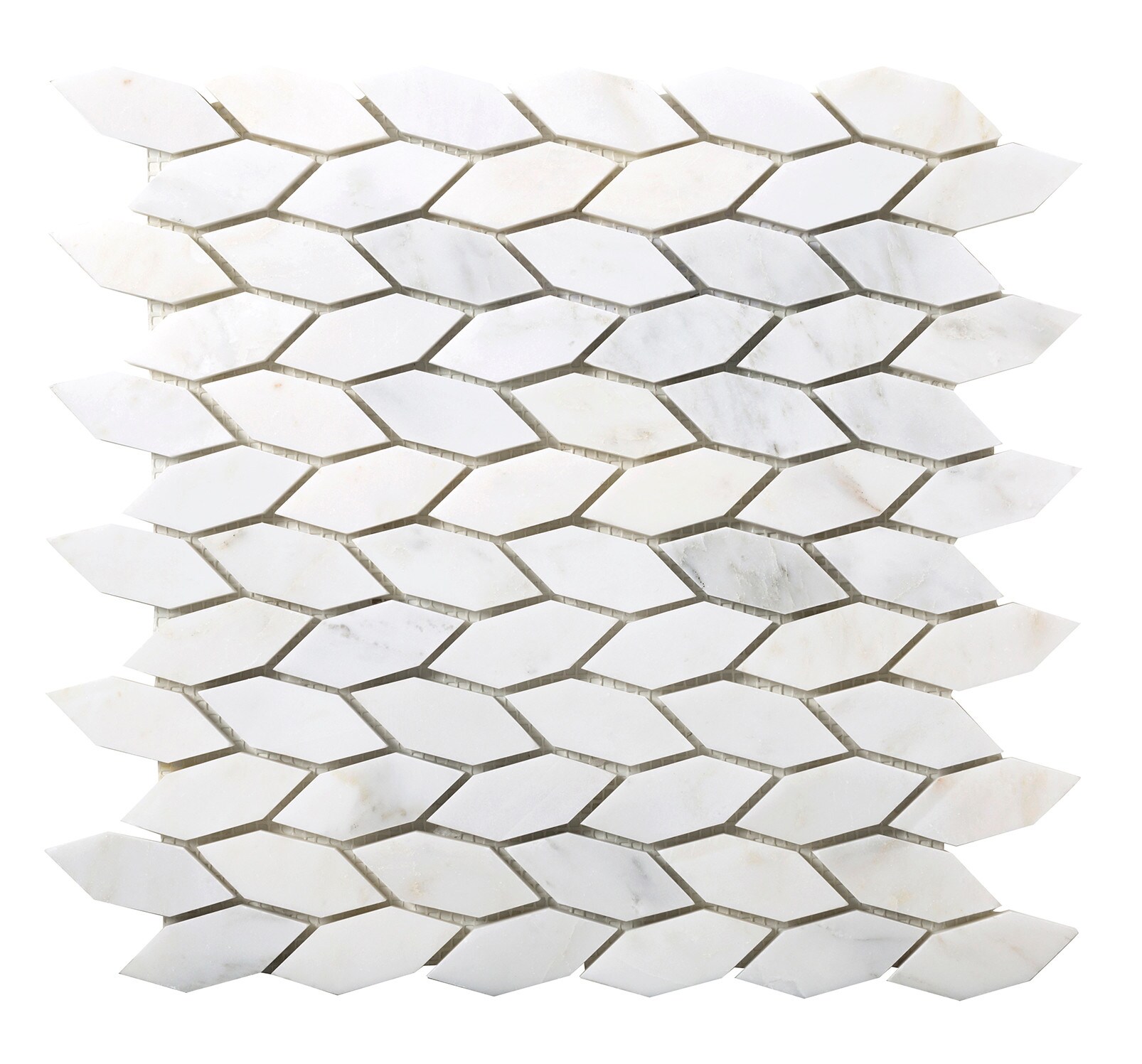 Emser WINTER FROST Winter Frost Natural Stone Marble Border Tile (12-in x 12-in)
