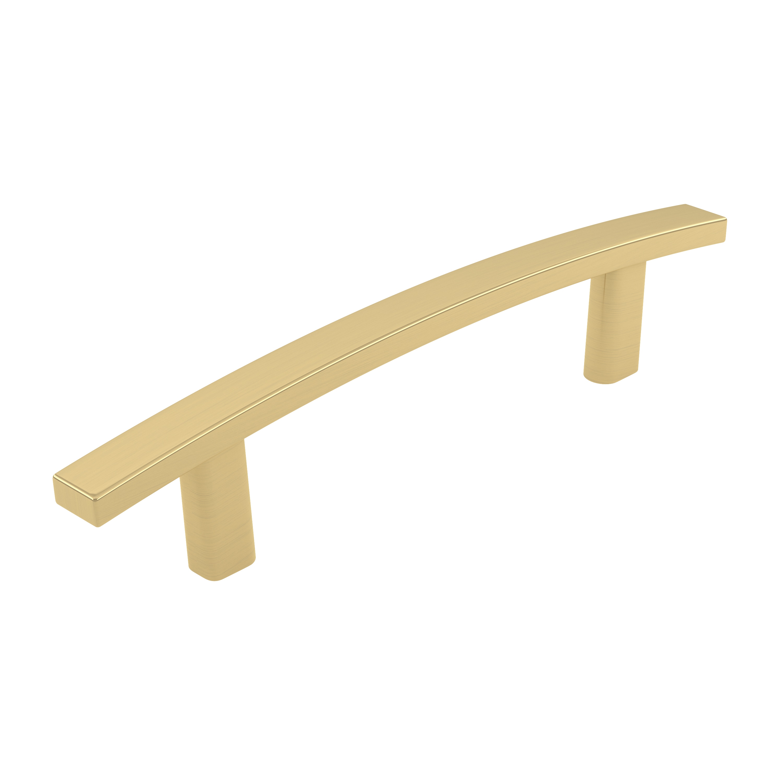 Richelieu BP65096160 Padova 3-3/4-in , 96mm Center to Center Satin Brass Arch Handle