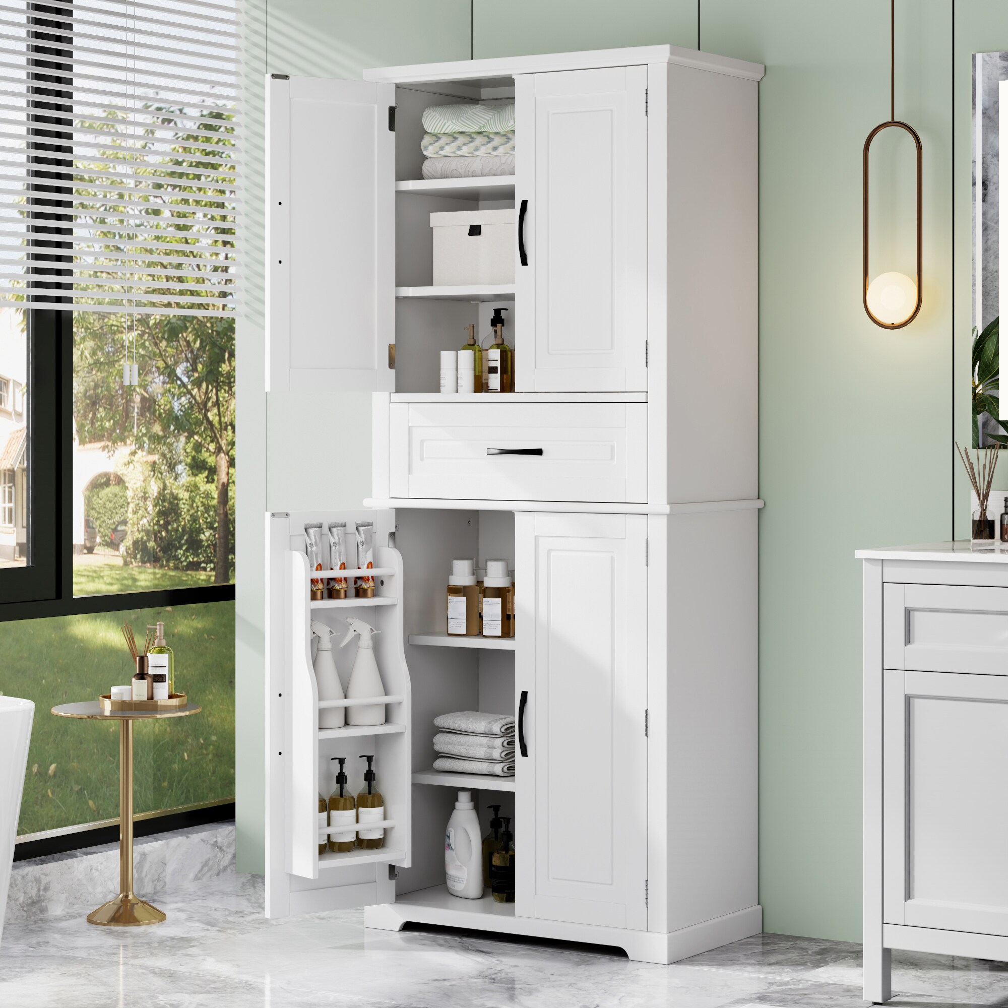 ModernLuxe L3P-N759P241667K Bathroom-Wall-Cabinets - View #2
