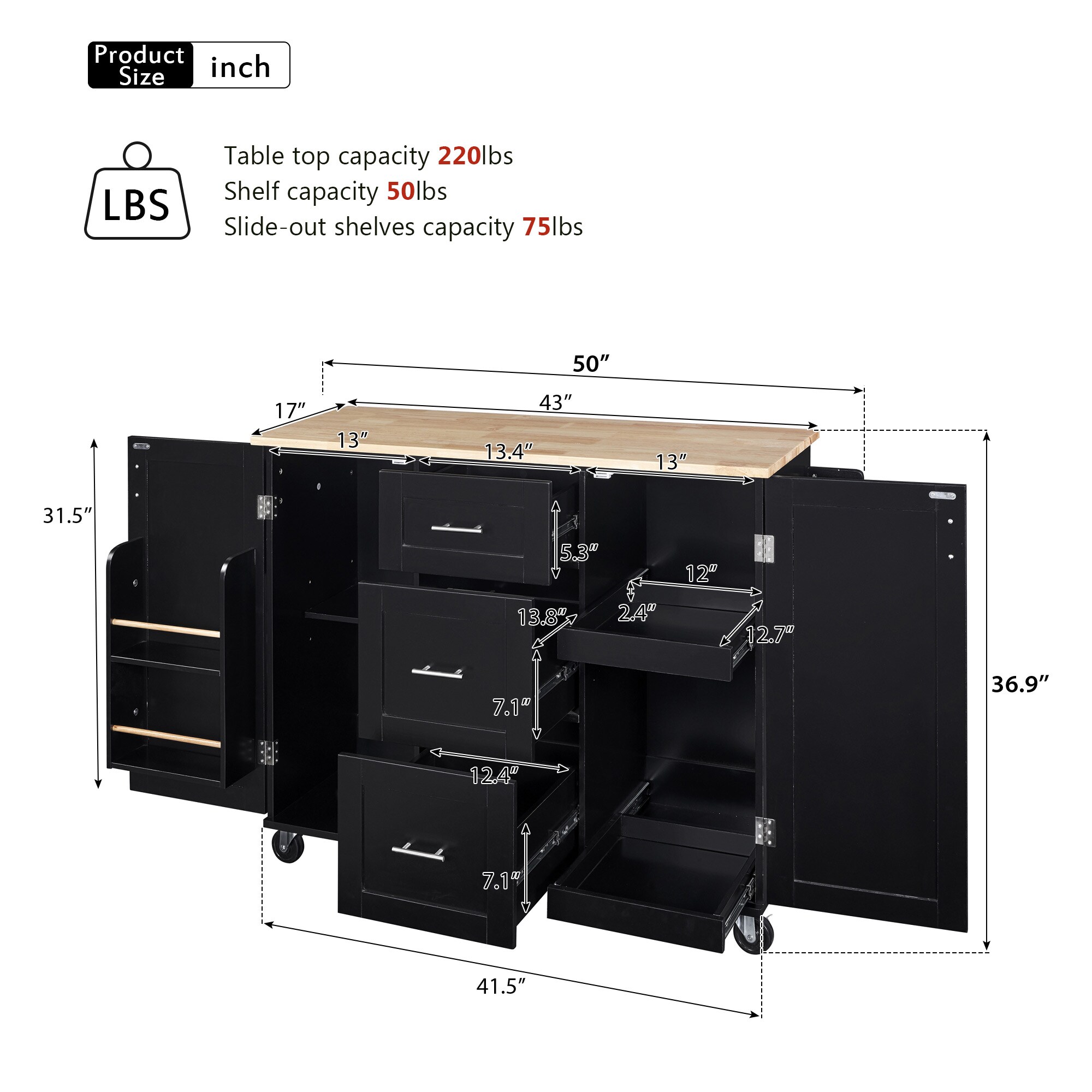 Bybafun YB2600087 Kitchen-Furniture - View #3