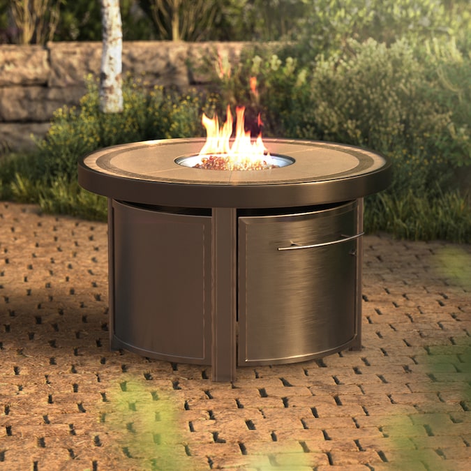 Gas Fire Pits Department At, Weber 2726 Fire Pit Cover