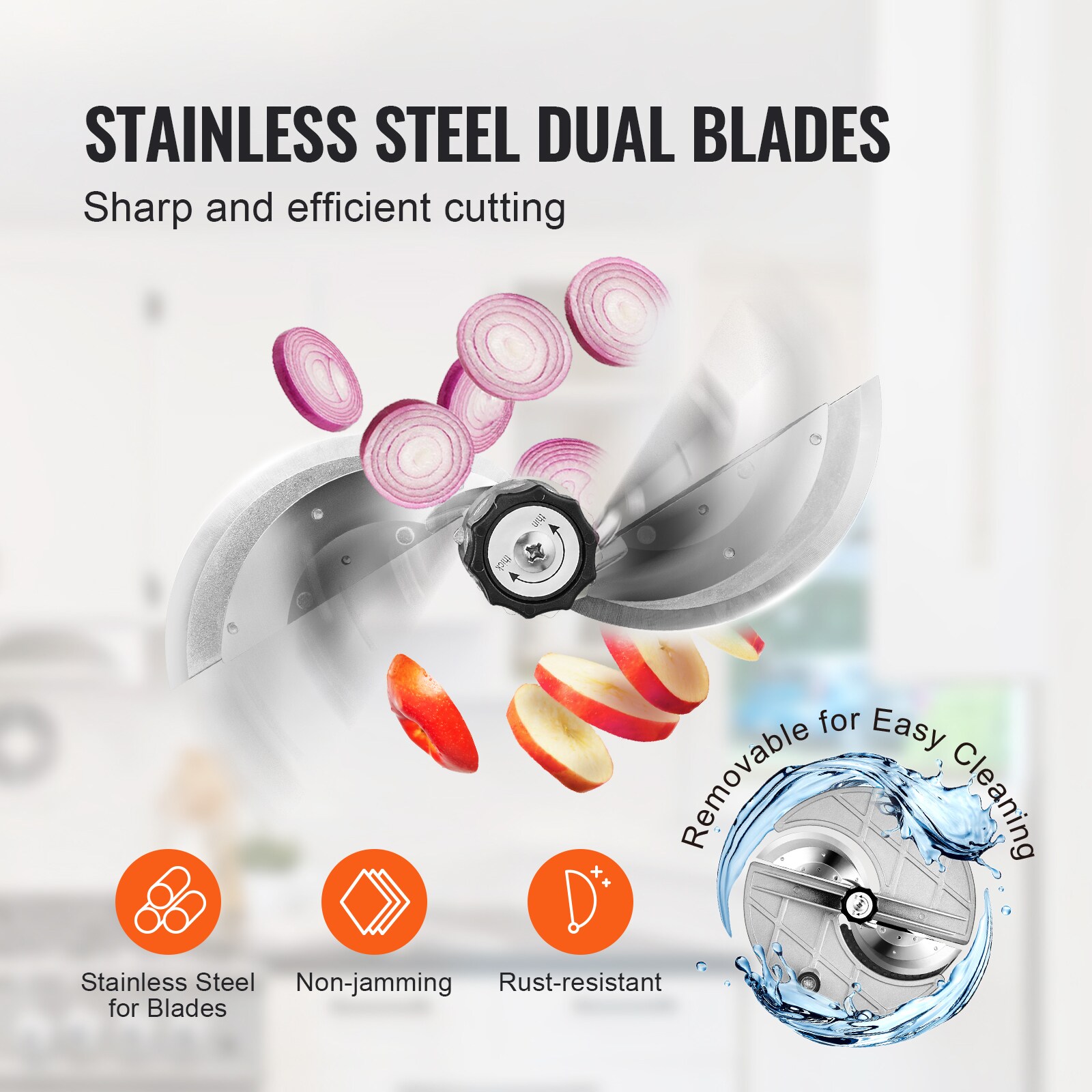VEVOR SCDDSCQPJBXG03747V1 Food-Slicers - View #4