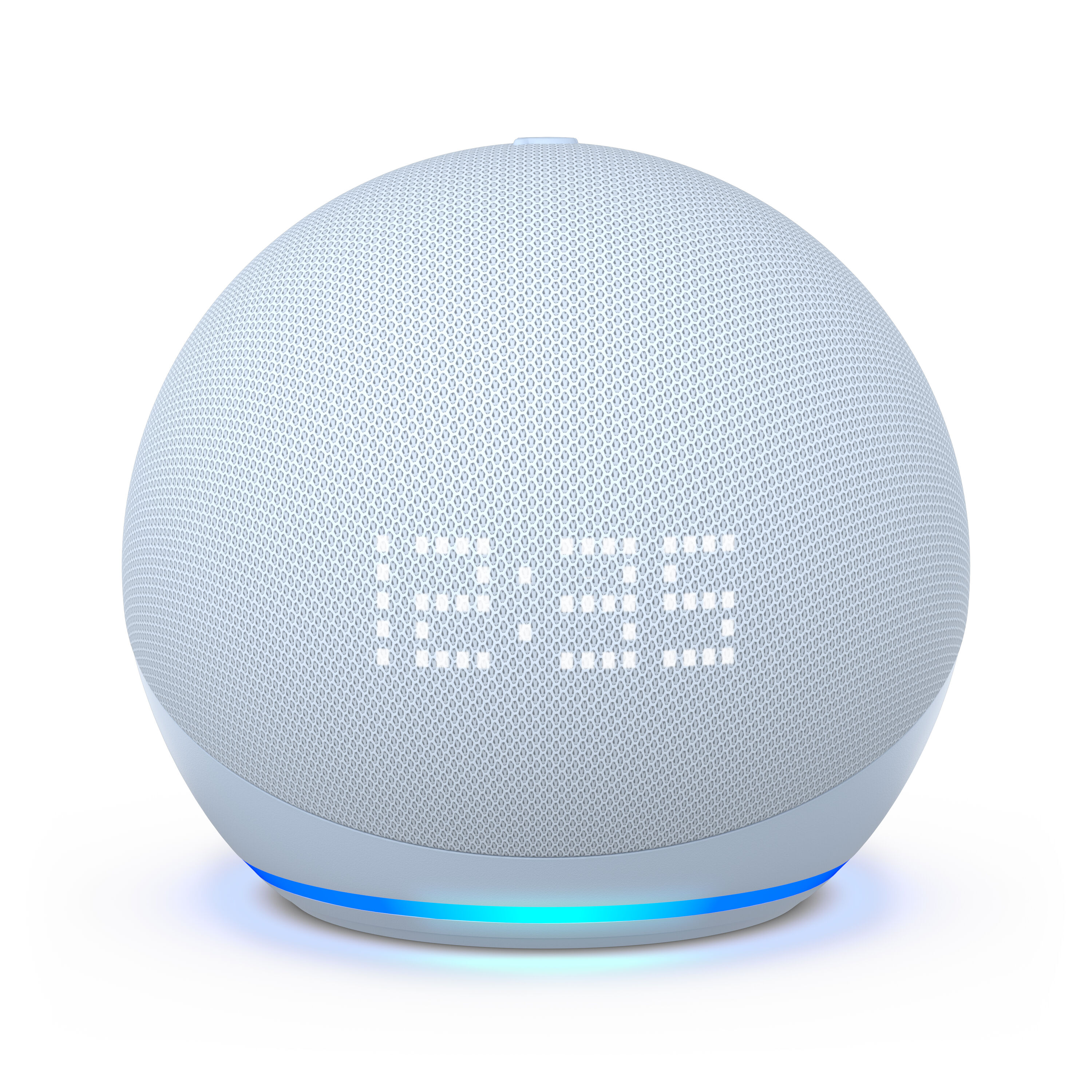 Amazon B09B8W5FW7 Echo Dot (5th gen, 2022 release) - smart speaker with clock and Alexa - Cloud Blue