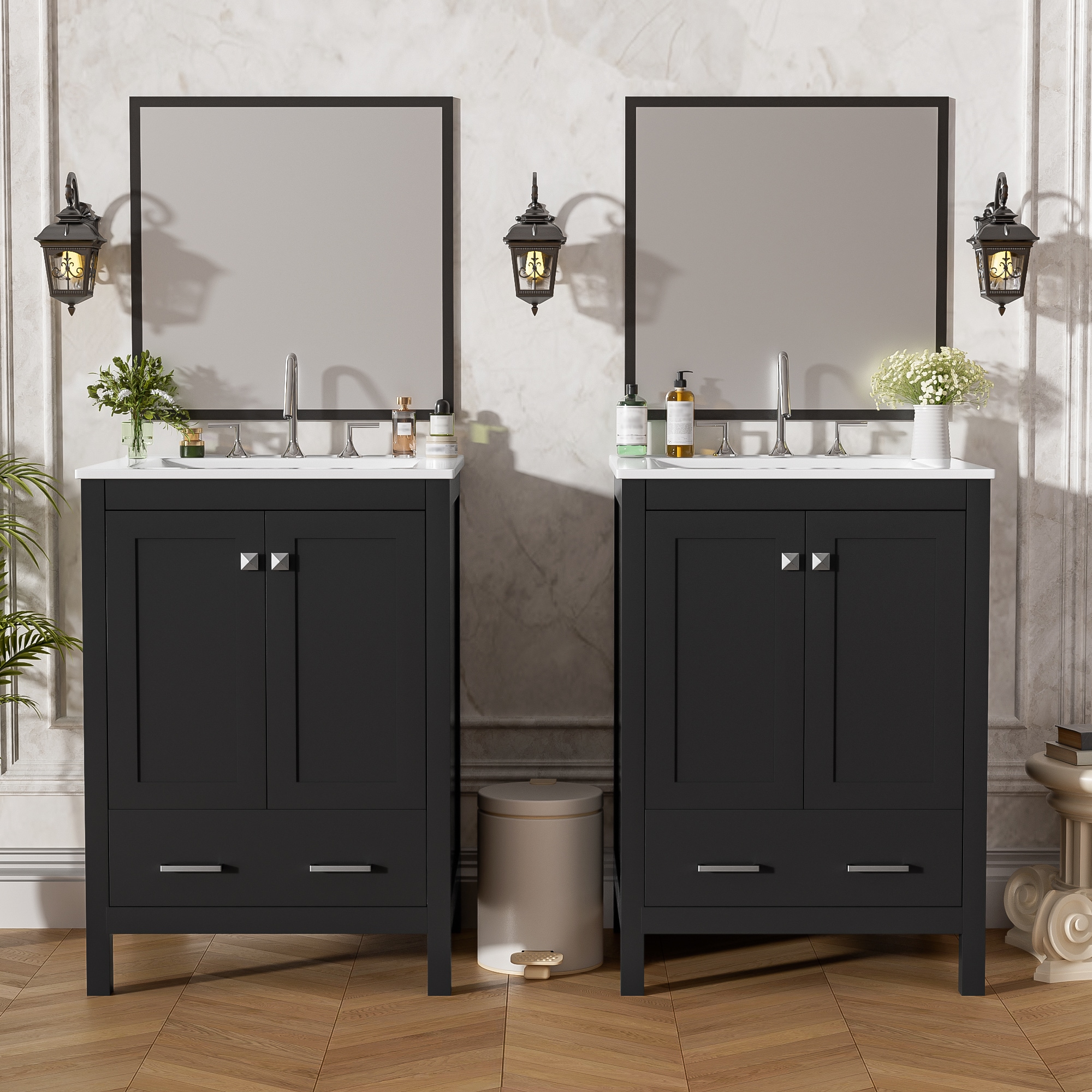 LOVMOR SF-WO-N729P000009B Bath-Vanity-Combo - View #2