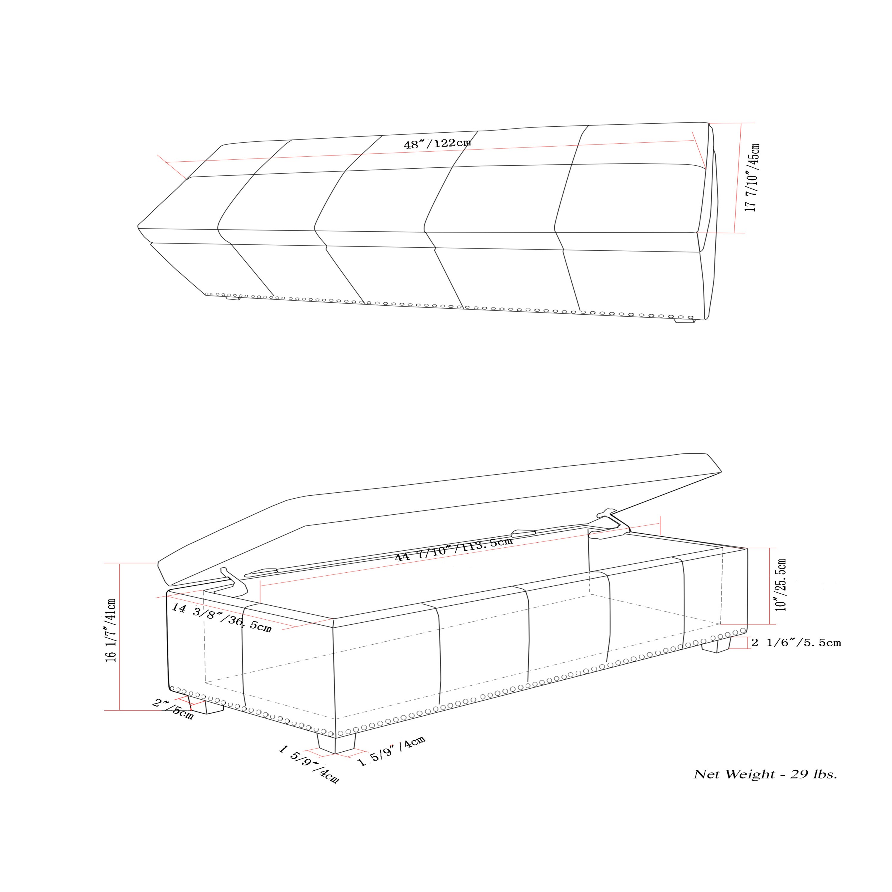 Simpli Home 3AXCOT-240-G Indoor-Ottomans - View #11